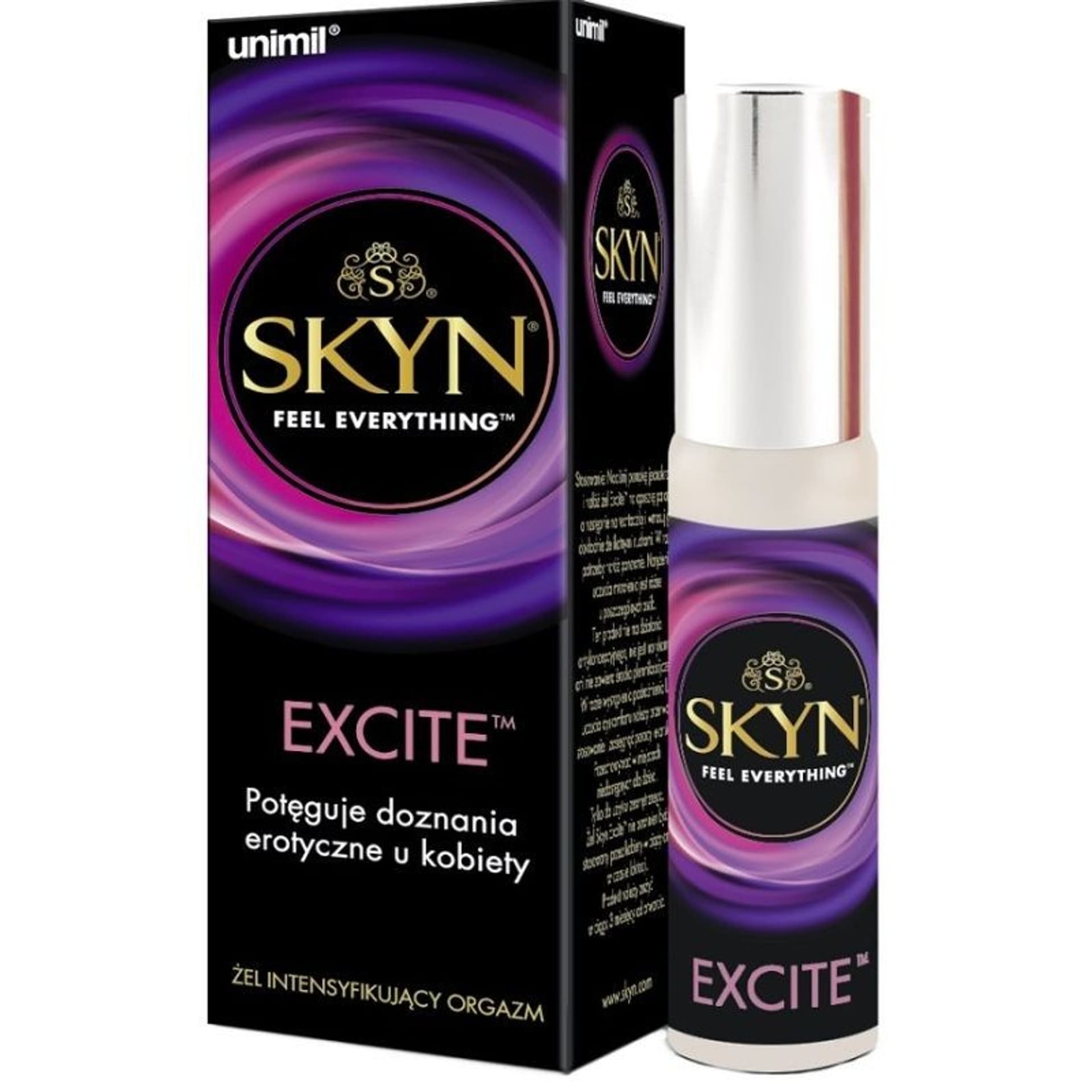 

*UNIMIL_Skyn Feel Everything Excite żel potęgujący orgazm u kobiety 15ml