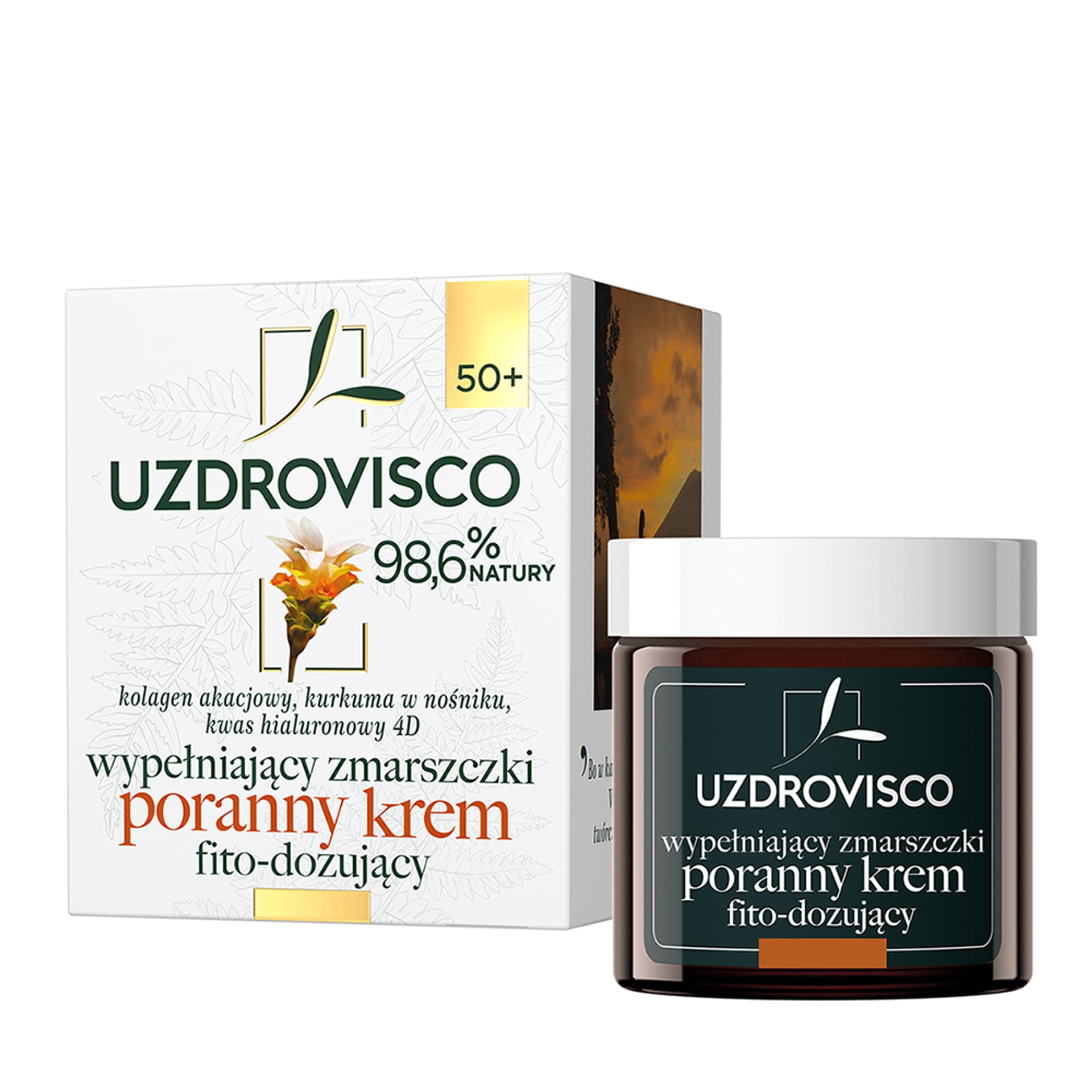 

UZDROVISCO Kurkuma krem wypełniający zmarszczki na dzień 50ml