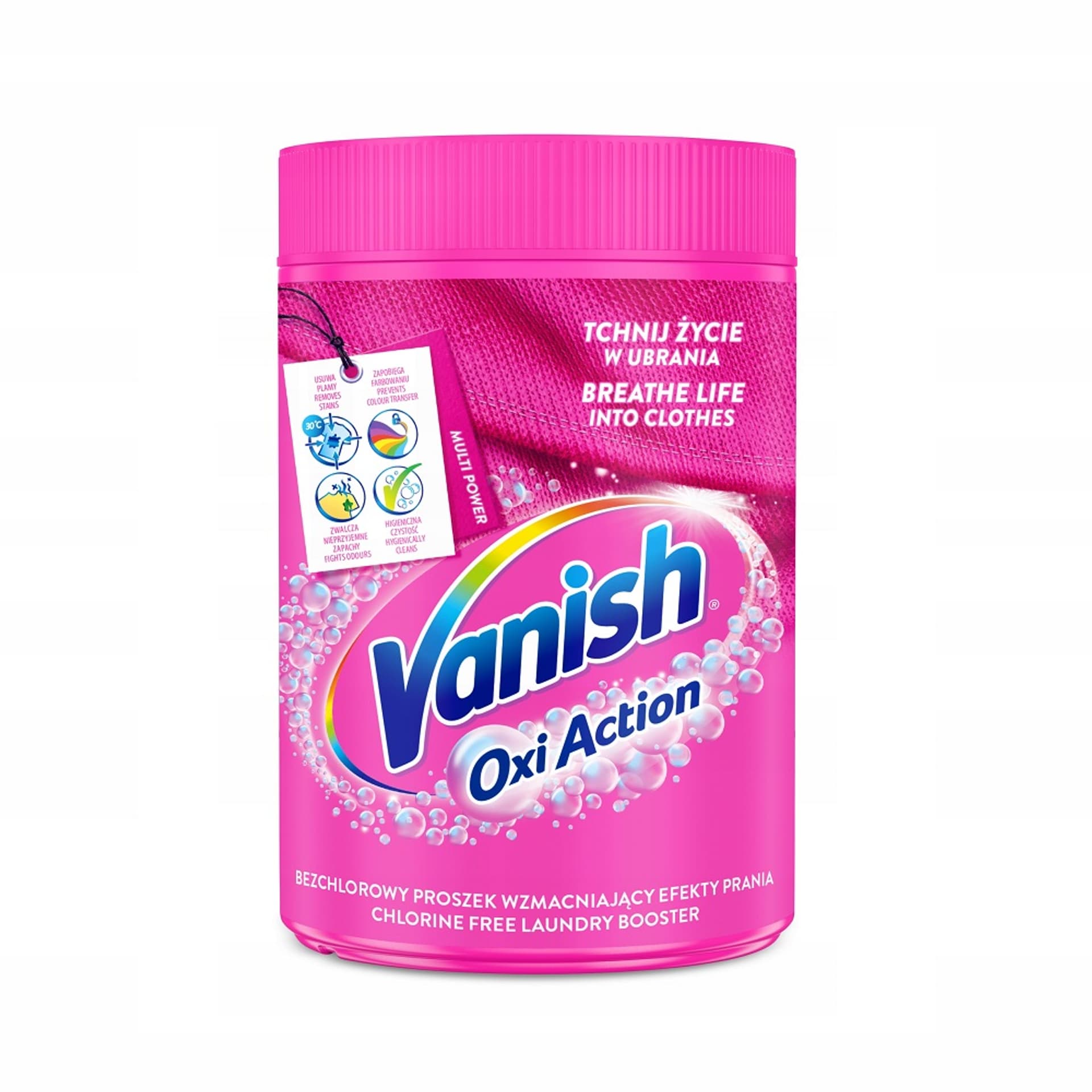 

VANISH Oxi Action odplamiacz w proszku Pink 500g
