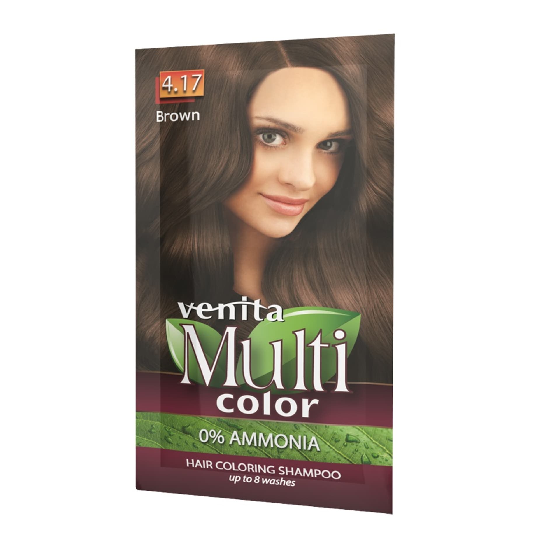 

VENITA MultiColor szampon koloryzujący 4.17 Brąz 40g