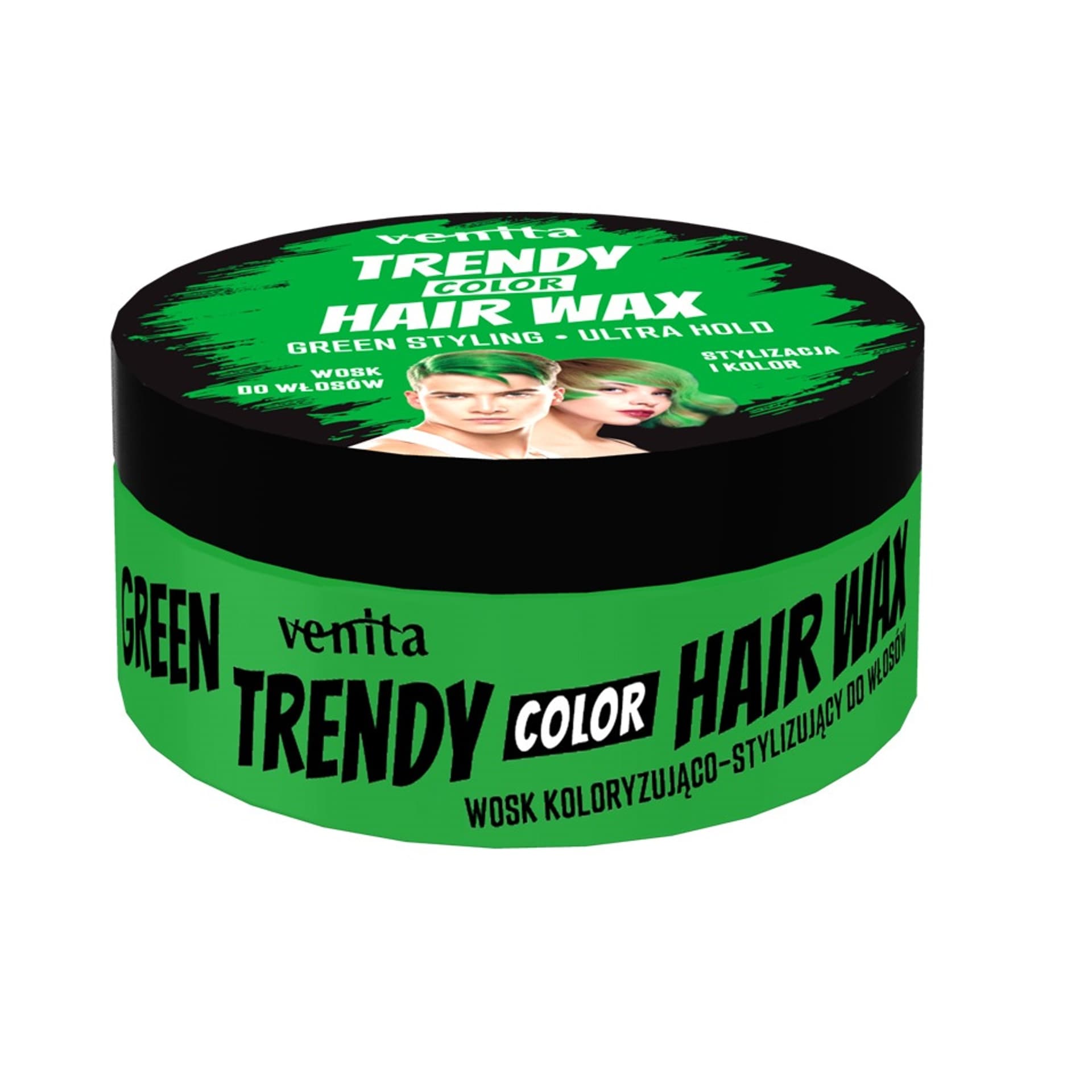 

VENITA Trendy Hair Wax wosk do włosów Green 75g