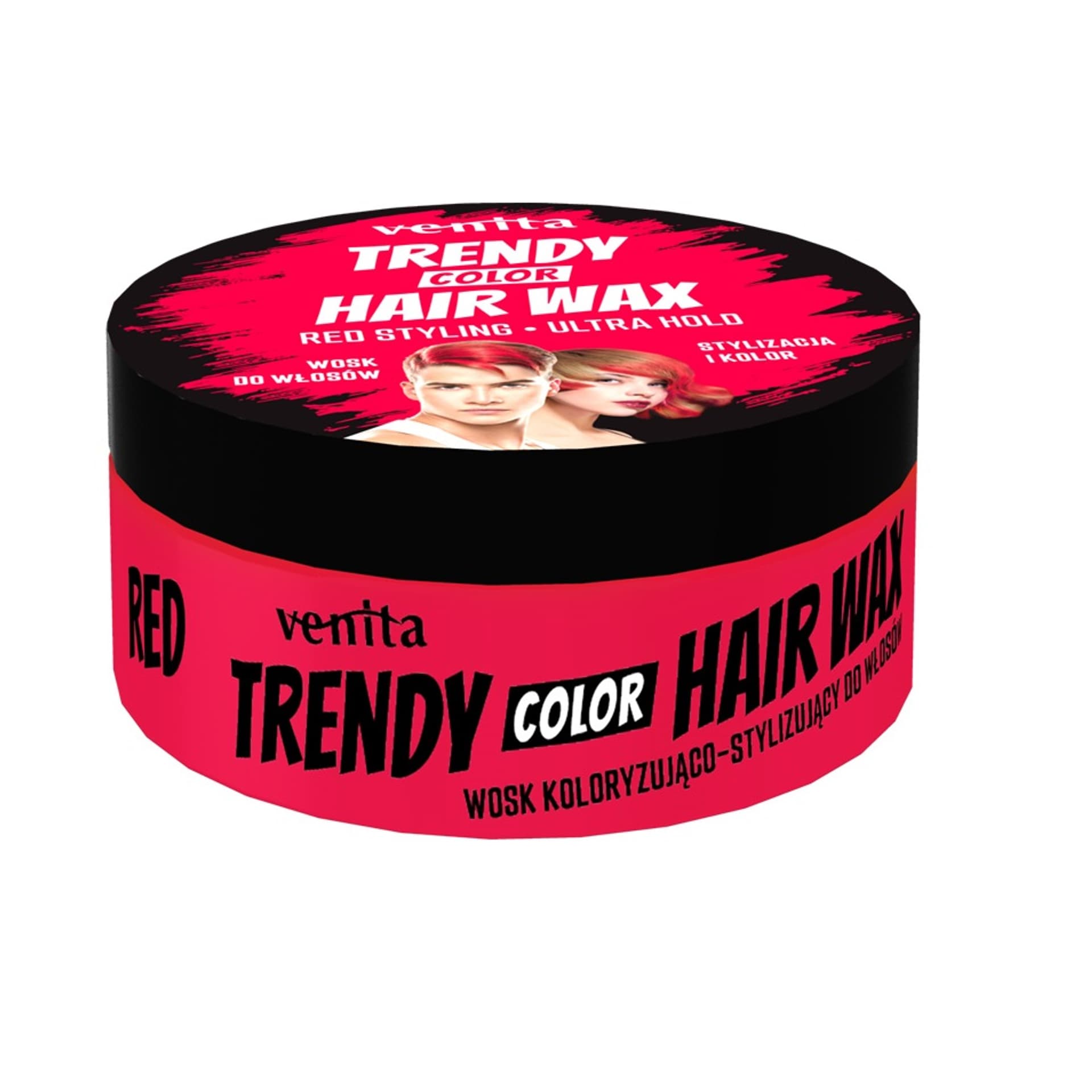 

VENITA Trendy Hair Wax wosk do włosów Red 75g