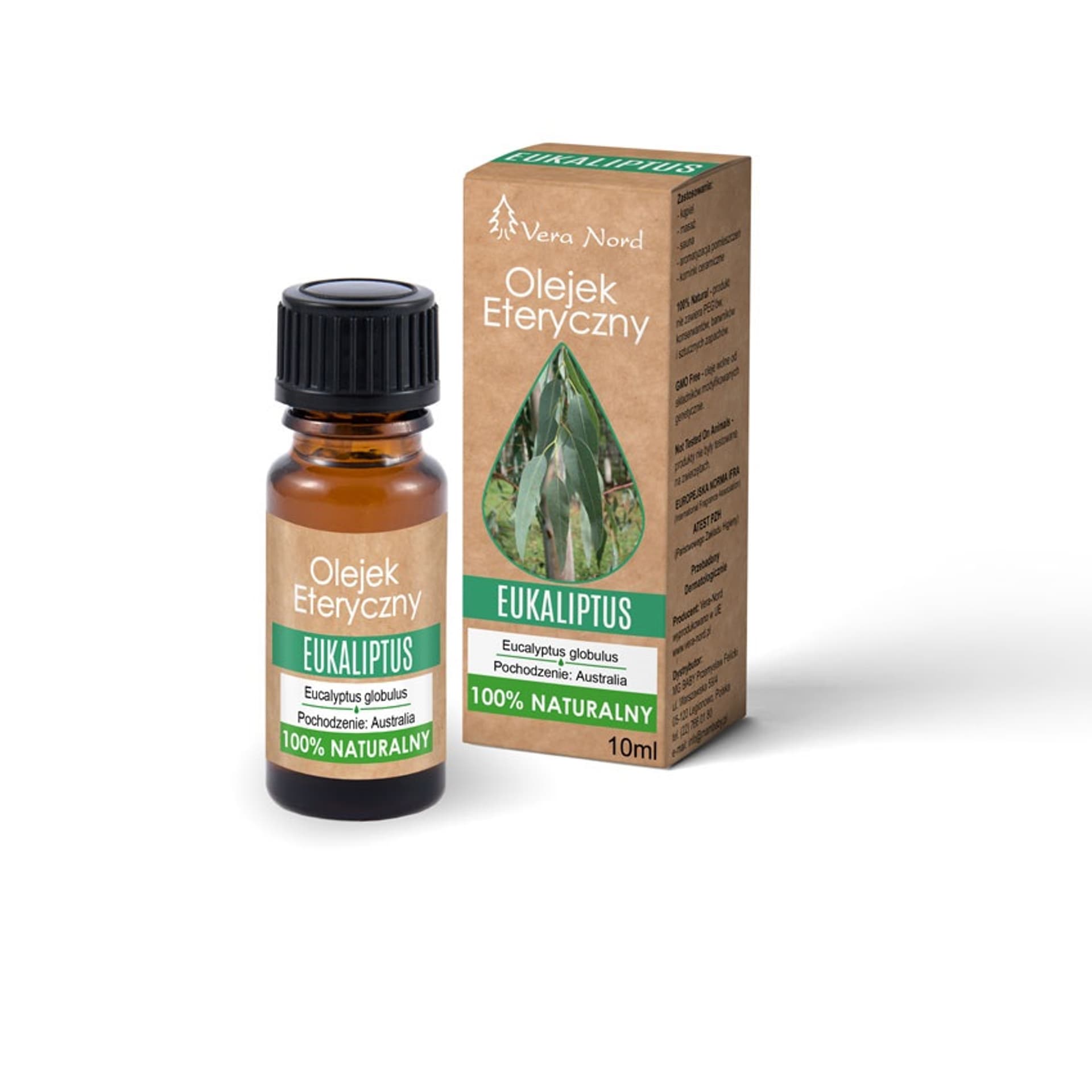 

VERA NORD Naturalny olejek eteryczny Eukaliptus 10ml