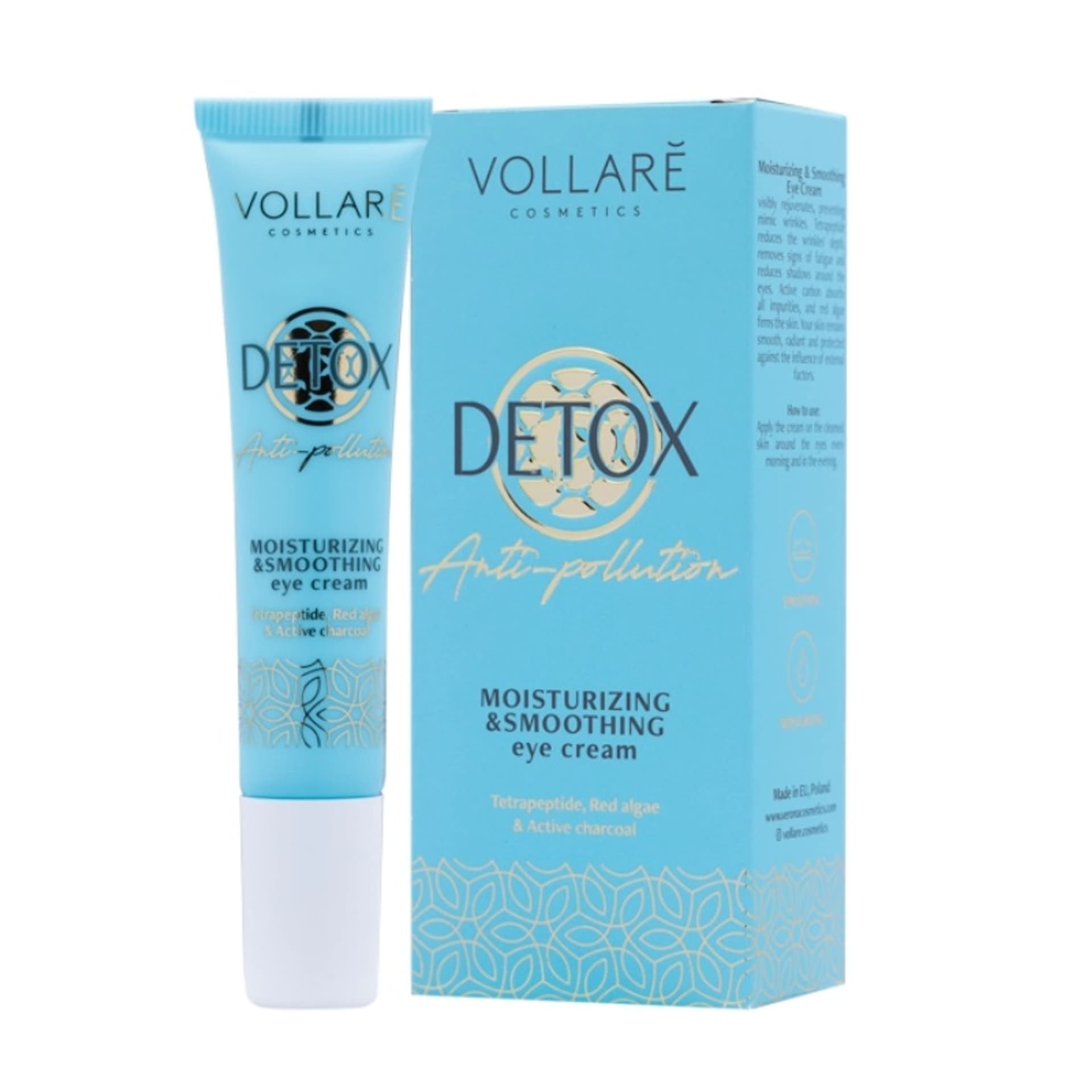 

VOLLARE Detox Anti Pollution nawilżająco-wygładzający krem pod oczy 15ml