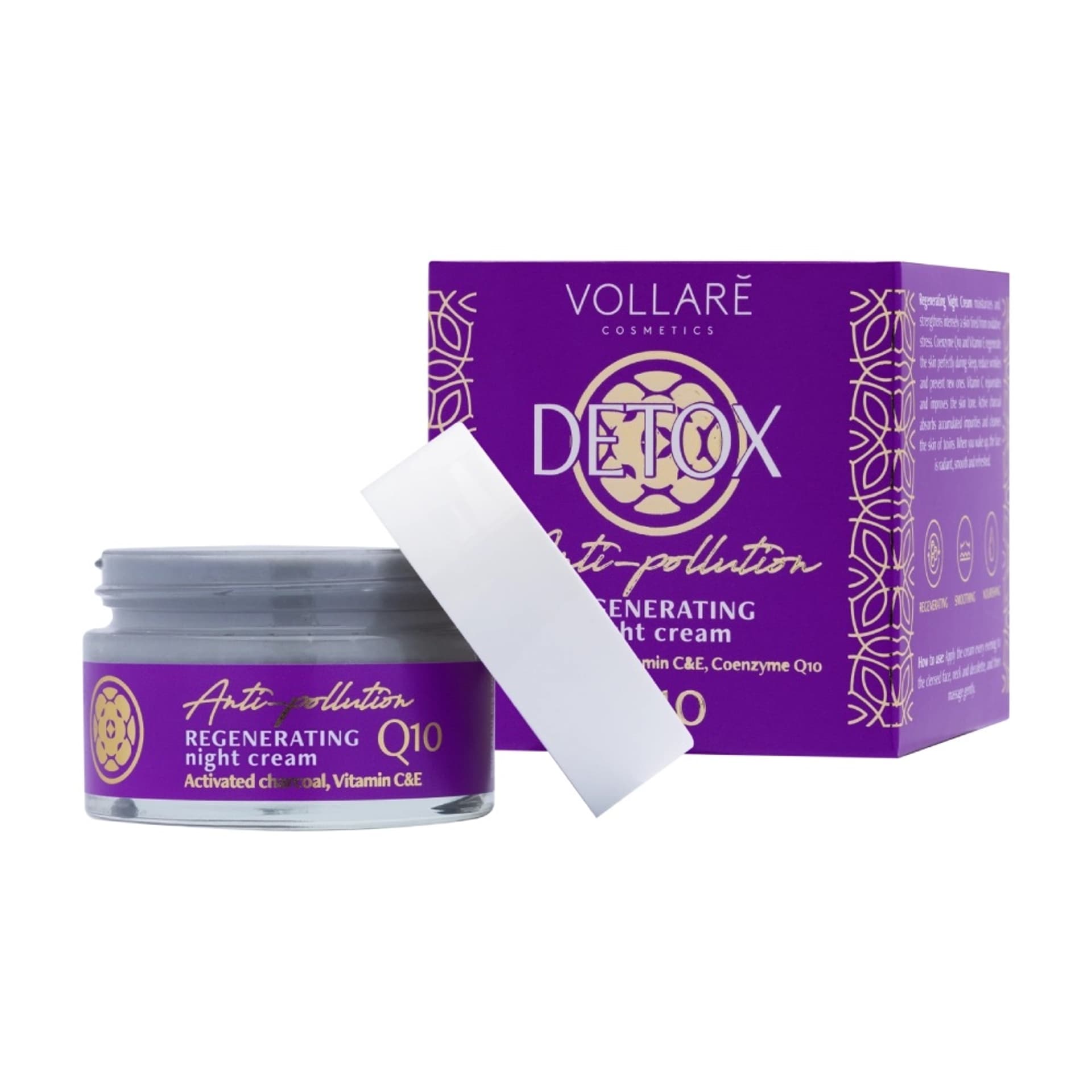 

VOLLARE Detox Anti Pollution regenerujący krem do twarzy na noc z Witaminą C 50ml