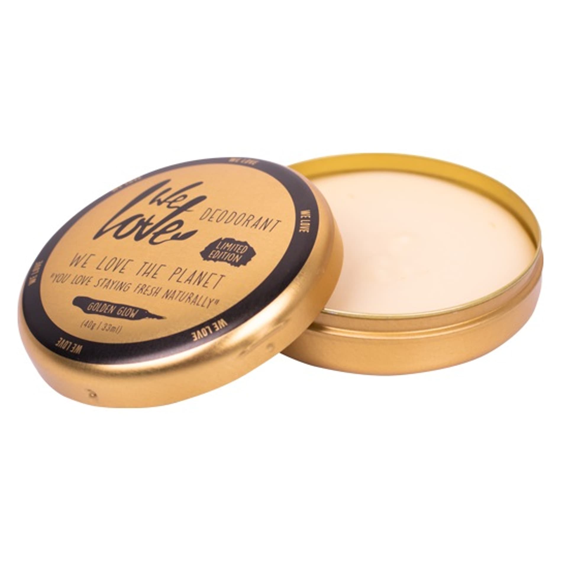 

WE LOVE We Love The Planet Deodorant naturalny dezodorant w kremie Golden Glow 40g