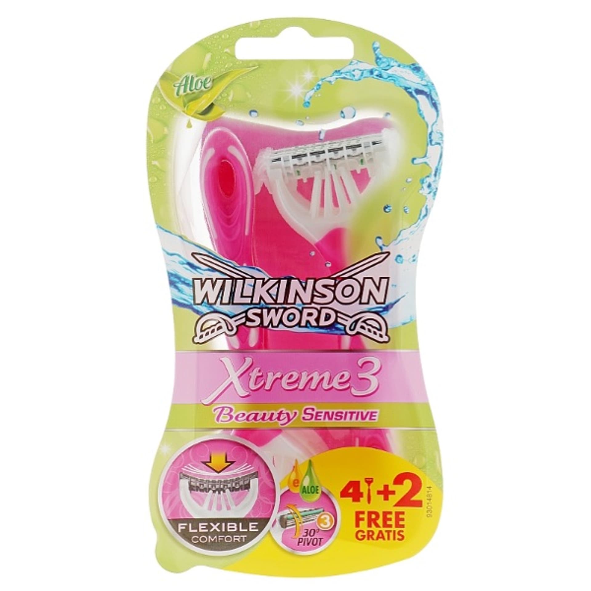 

WILKINSON Sword Xtreme 3 Beauty Sensitive maszynki do golenia 6szt.