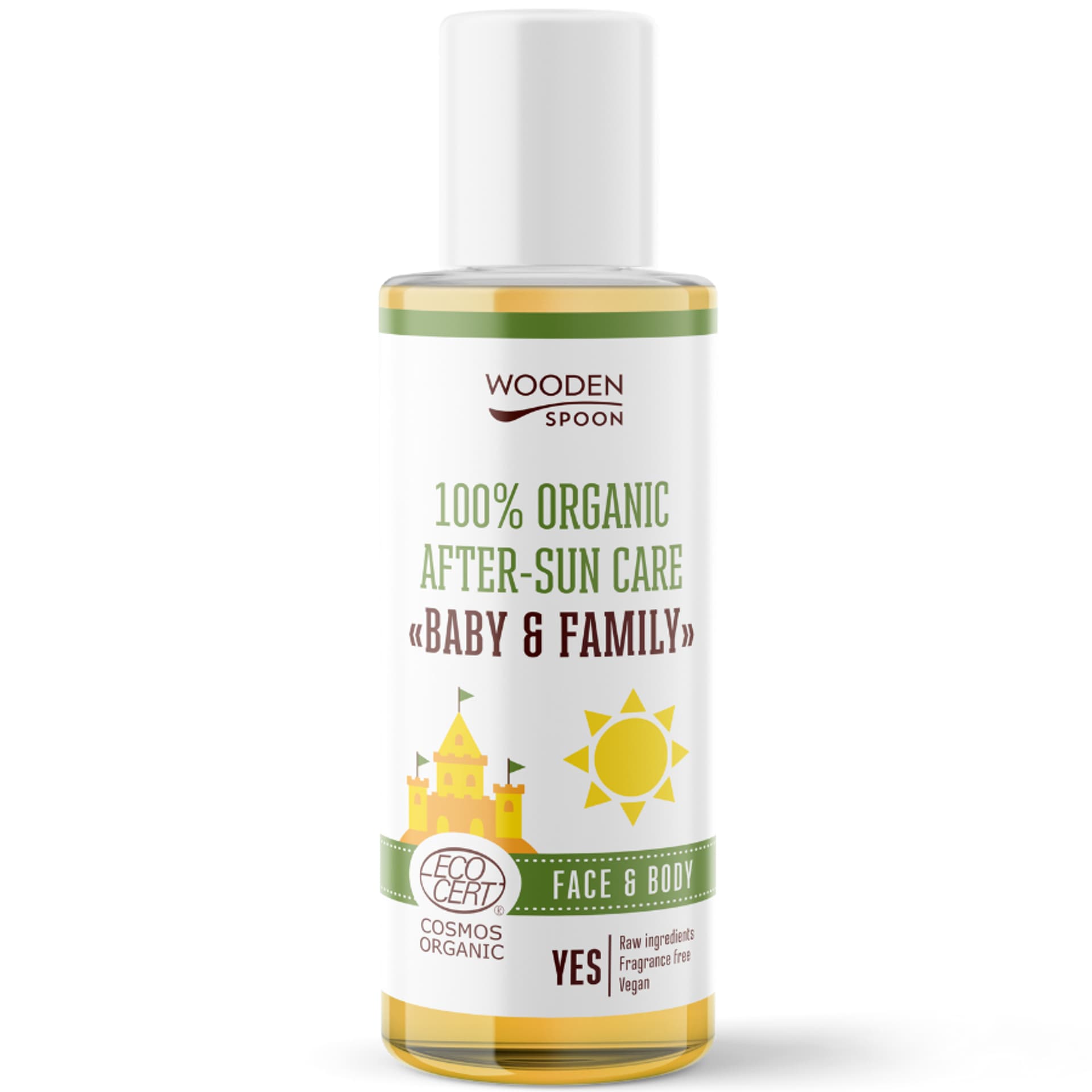 

WOODEN SPOON 100% Organic After Sun Care naturalny olejek po opalaniu 100ml
