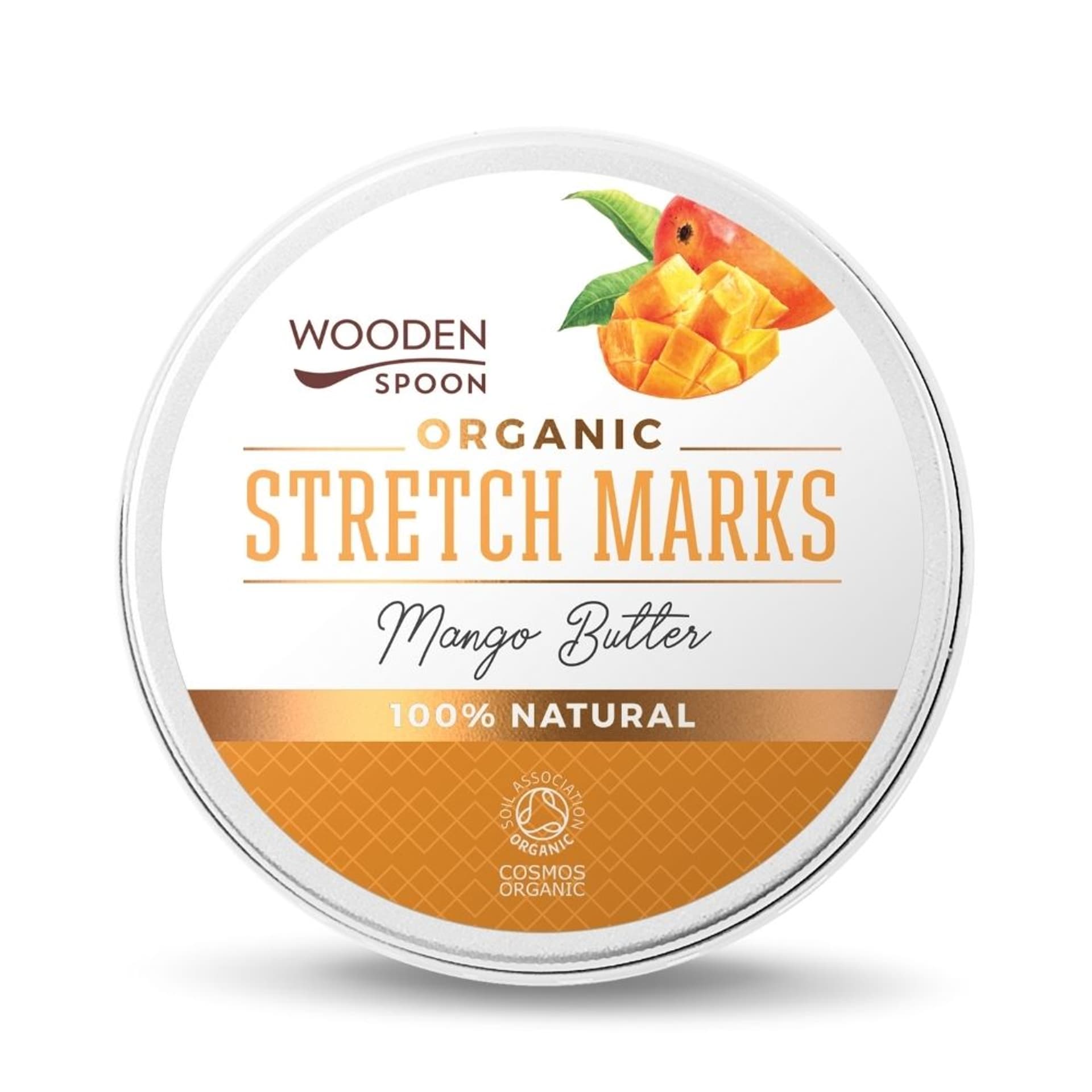 

WOODEN SPOON Organic Stretch Marks organiczne masło przeciw rozstępom 100ml