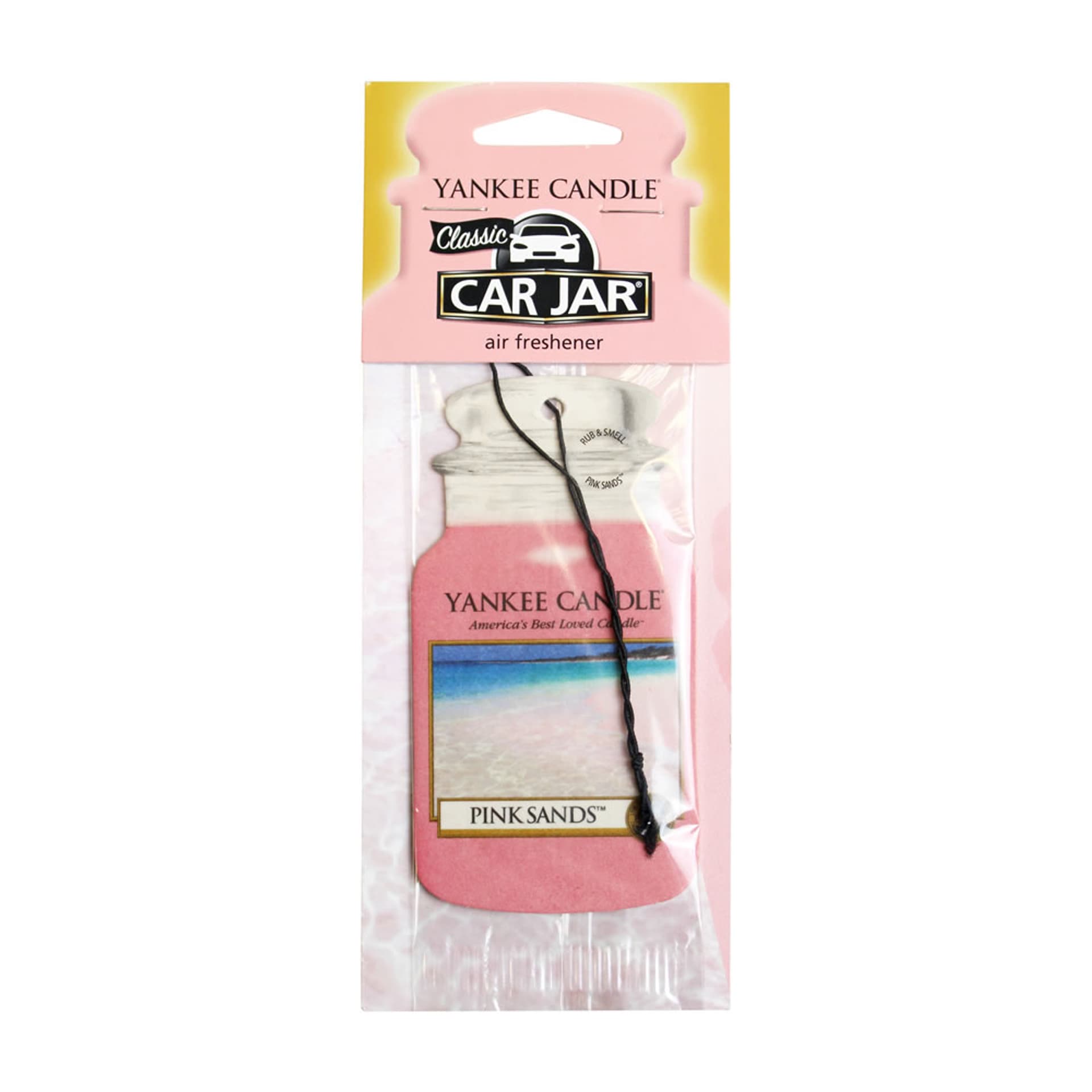 

YANKEE CANDLE Car Jar wiszący odświeżacz do samochodu Pink Sands