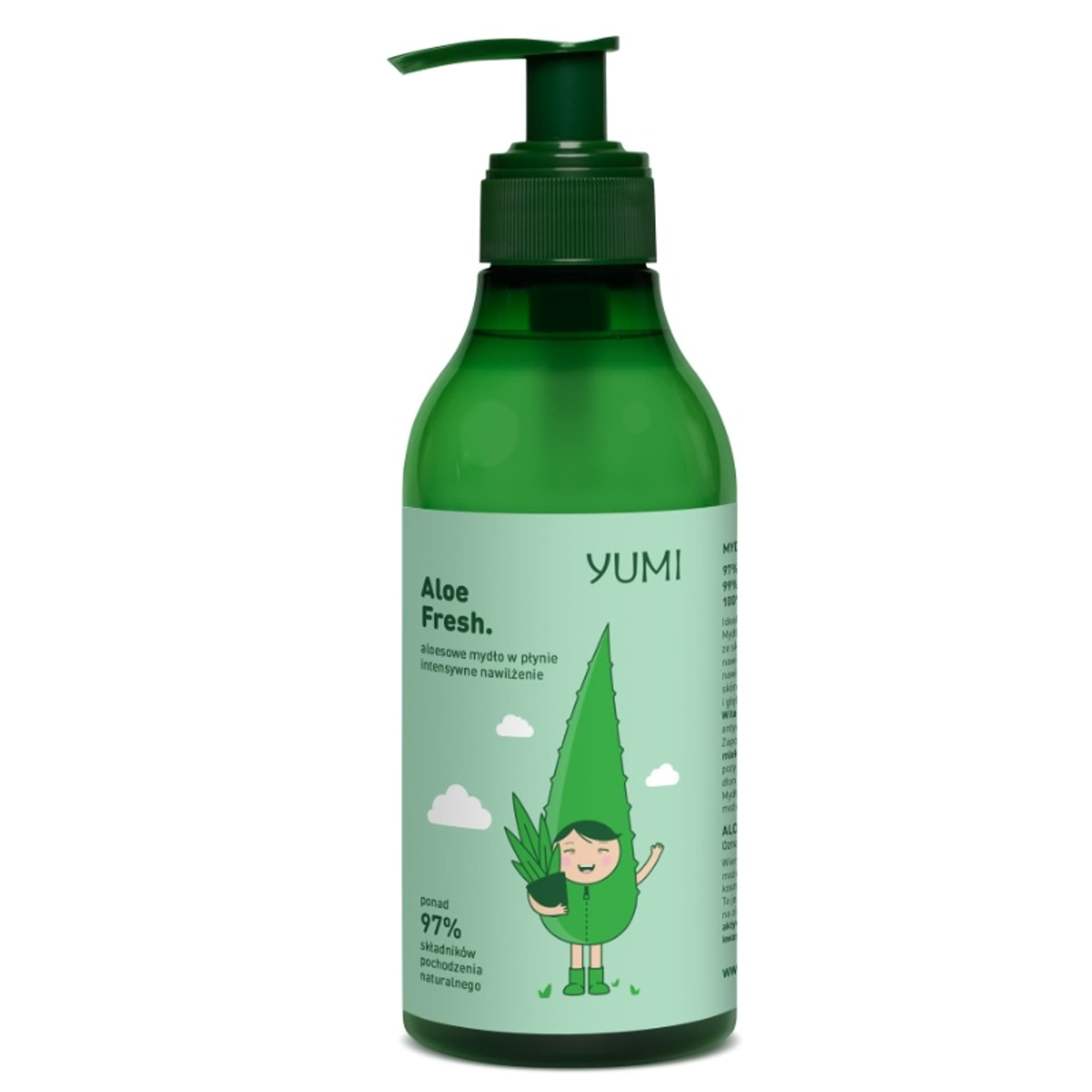 

YUMI Aloesowe mydło w płynie nawilżające do rąk Aloe Fresh 300ml