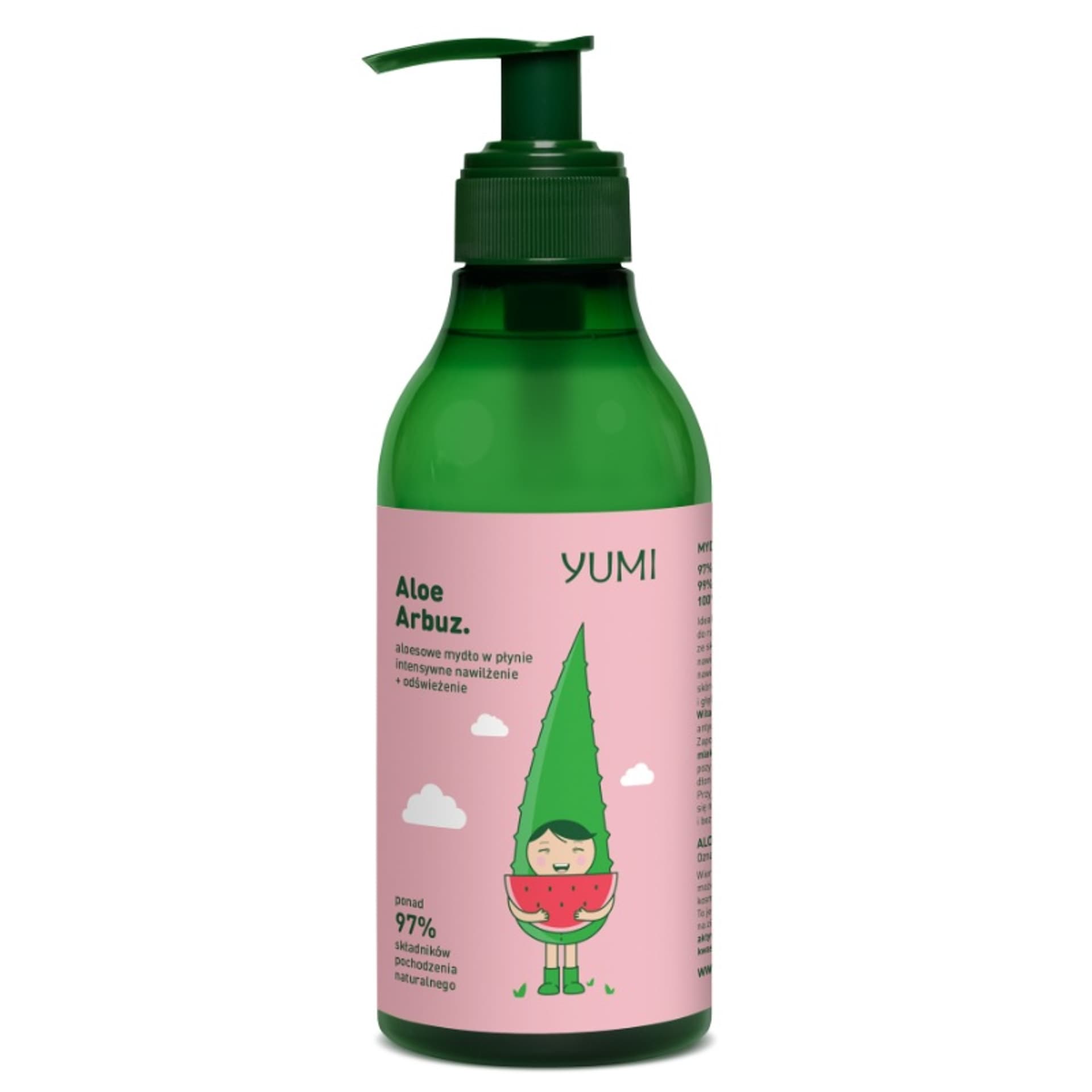 

YUMI Aloesowe mydło w płynie nawilżająco-odświeżające do rąk Aloe Arbus 300ml