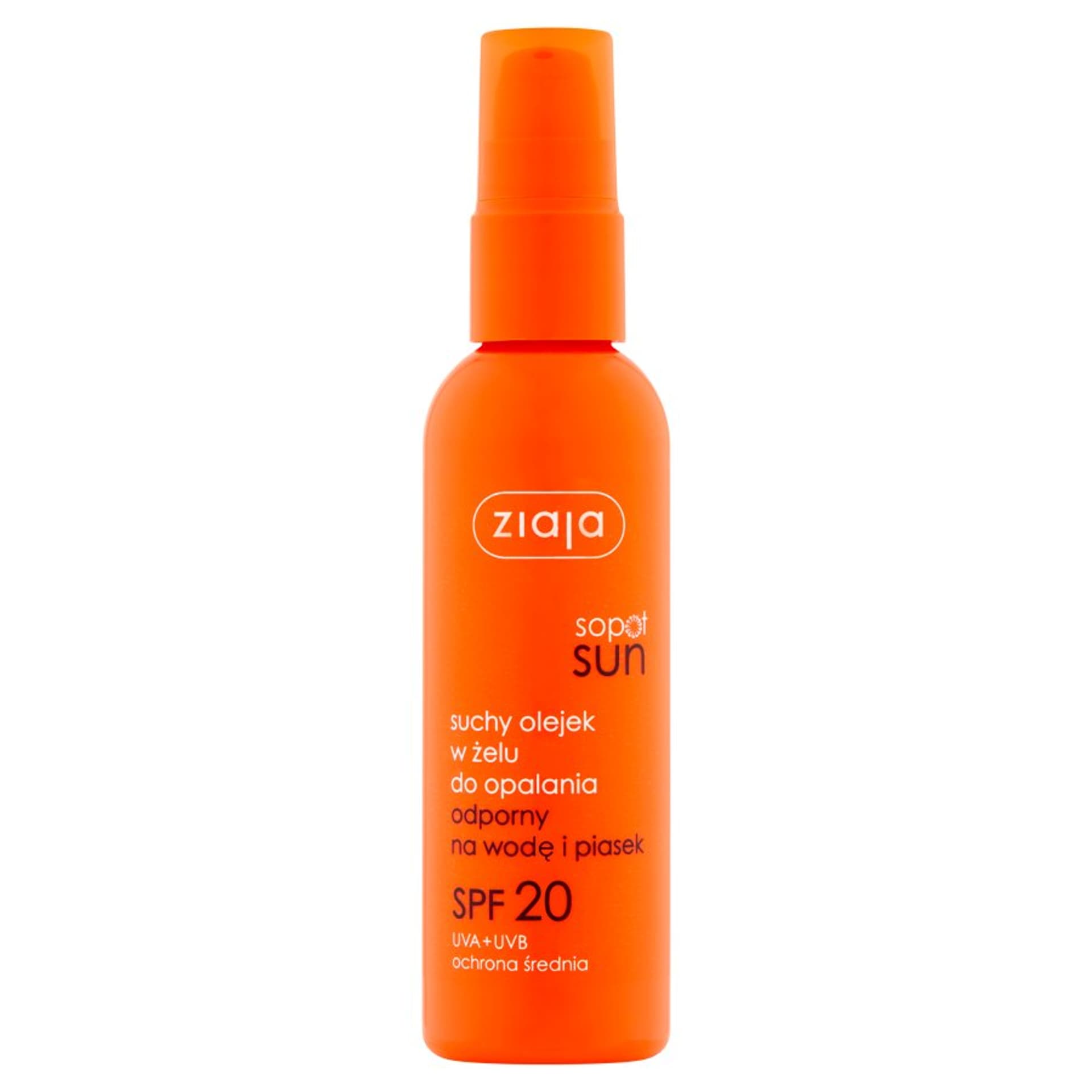 

ZIAJA Sopot Sun suchy olejek w żelu SPF20 90ml