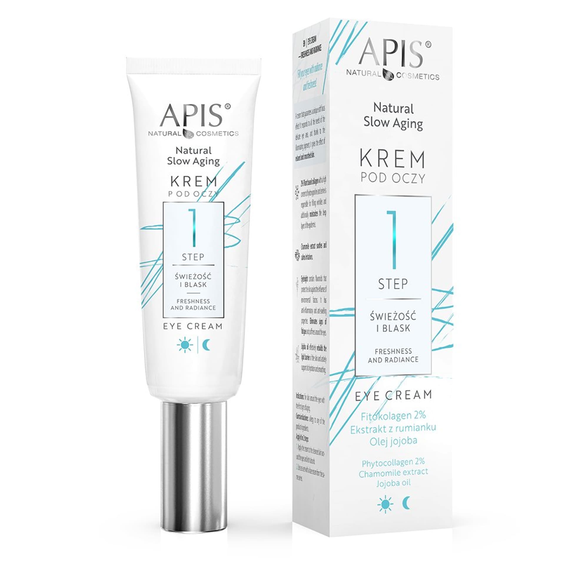 

Apis Natural slow aging Krem pod oczy STEP 1 świeżość i blask 15 ml