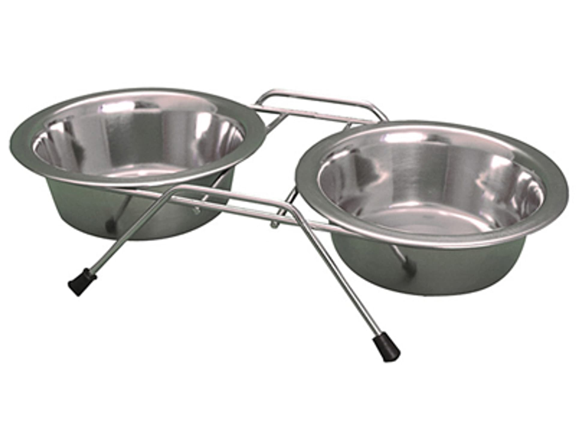 

BARRY KING Chromowany stojak z miskami 1,8l [BK-18314]