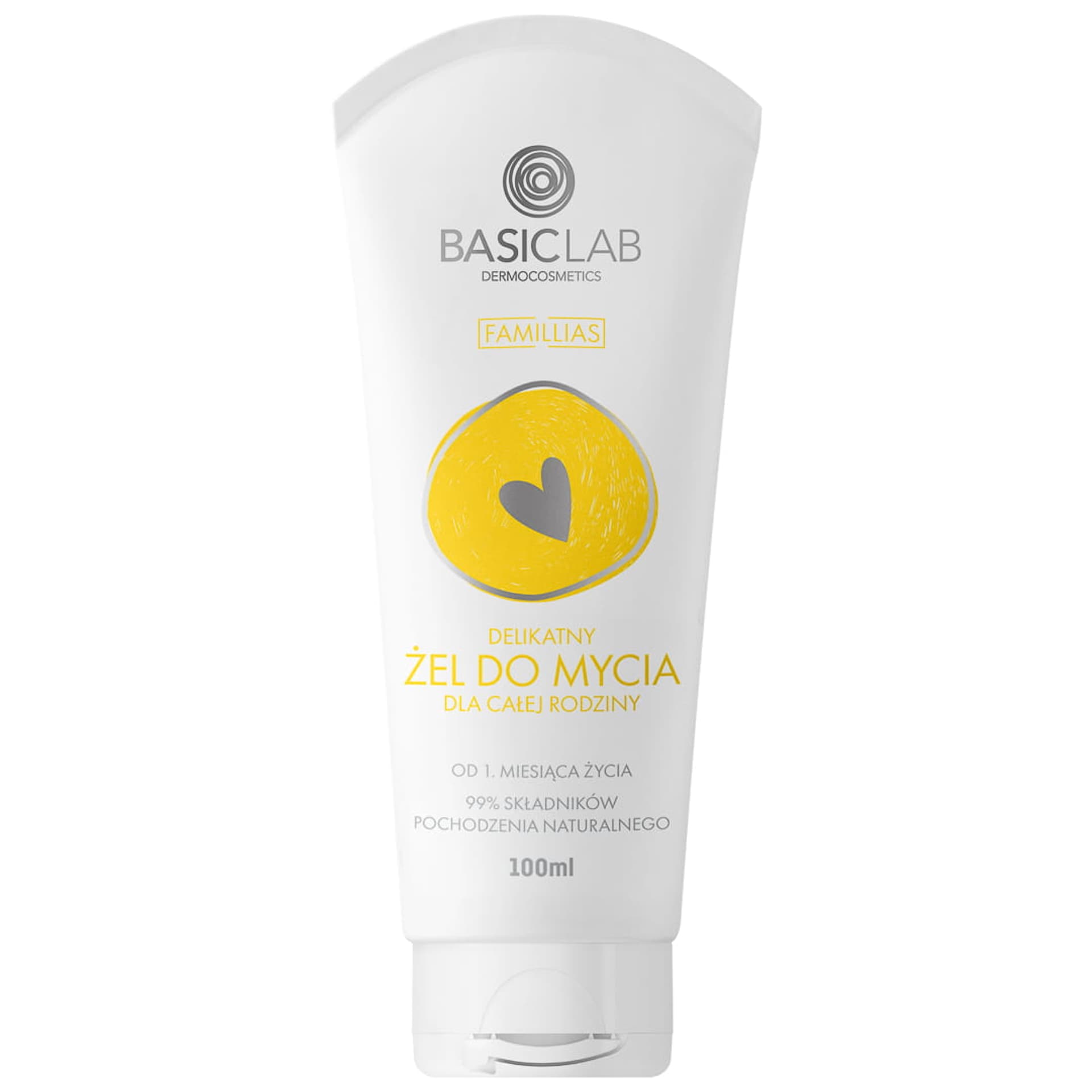 

BASICLAB Famillias delikatny żel do mycia dla całej rodziny 100ml
