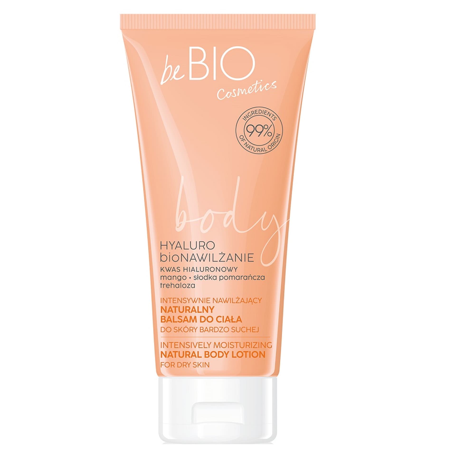

BE BIO Ewa Chodakowska naturalny balsam do ciała do skóry bardzo suchej Mango, Słodka Pomarańcza Trehaloza 200ml