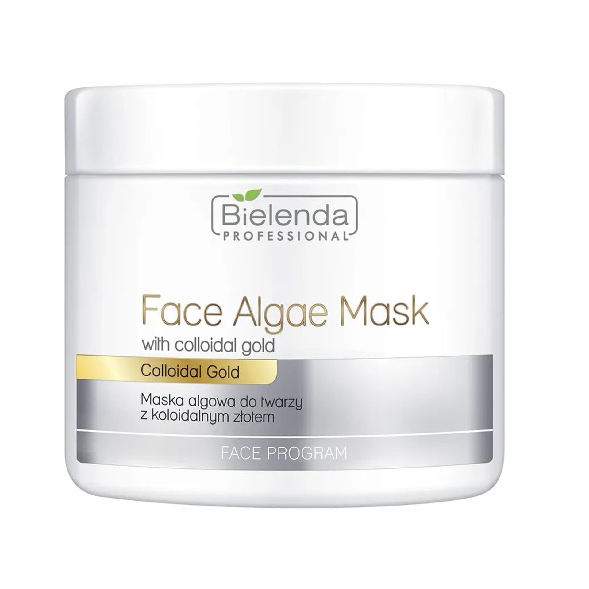 

BIELENDA PROFESSIONAL Face Program Face Algae Mask With Colloidal Gold maska algowa do twarzy z Koloidalnym Złotem 190g