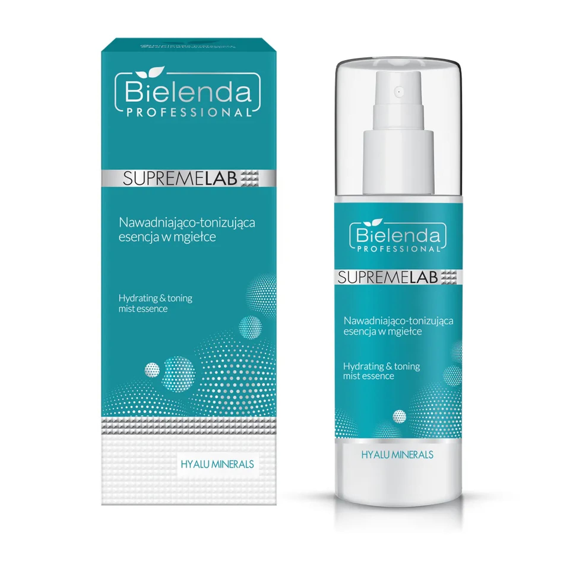 

BIELENDA PROFESSIONAL SupremeLab Hyalu Minerals Hydrating Toning Mist Essence nawadniająco-tonizująca esencja w mgiełce 150ml