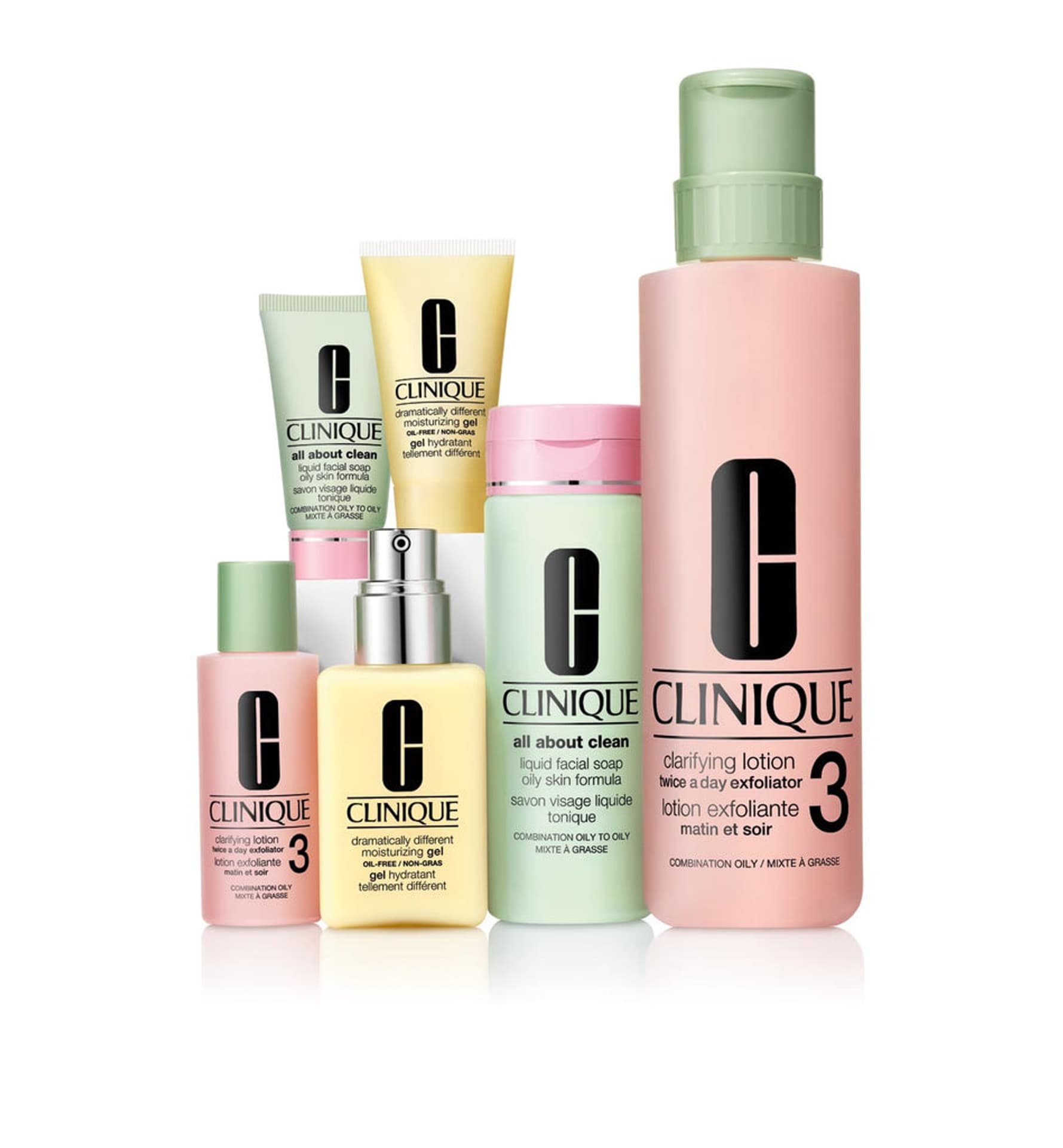

CLINIQUE SET Great Skin Everywhere Skincare For Drier Skin