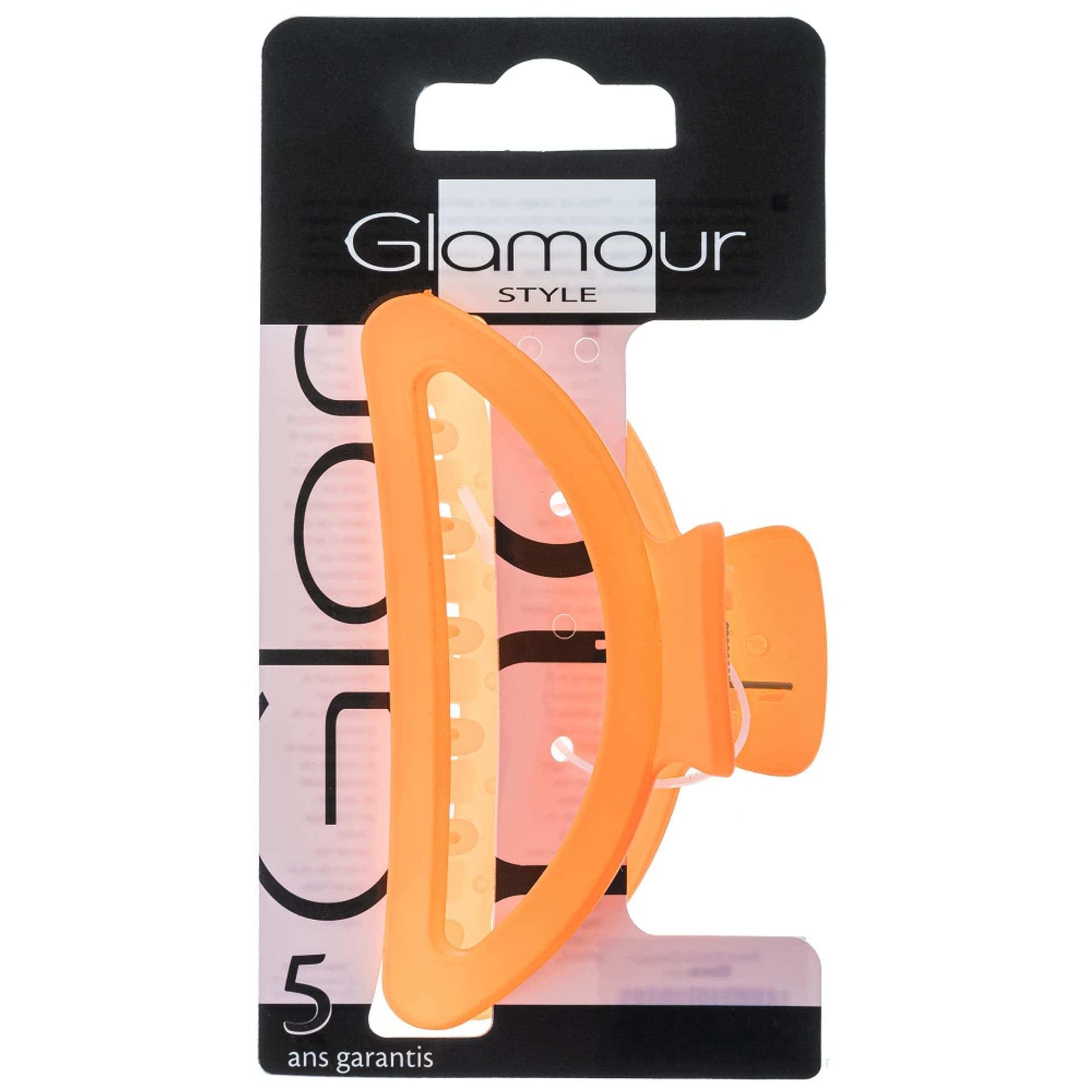 

GLAMOUR Klamra do włosów Pomarańczowa