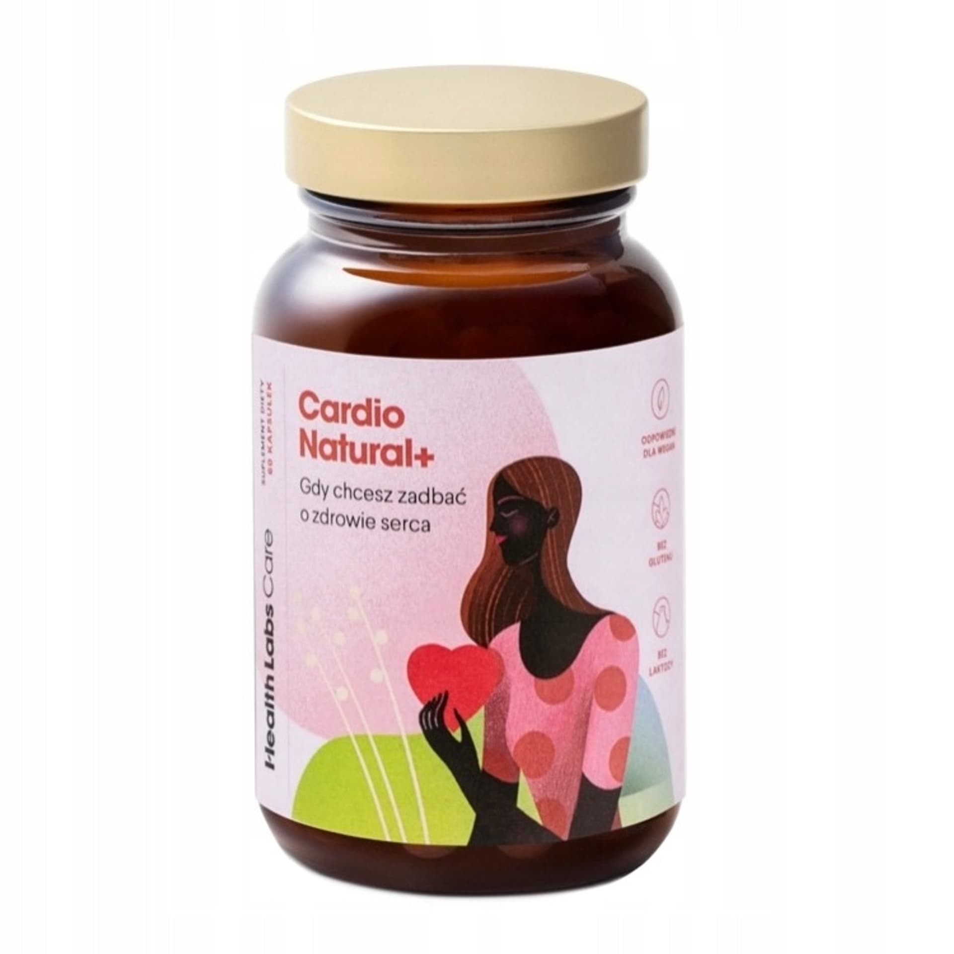 

HEALTHLABS Cardio Natural+ gdy chcesz zadbać o zdrowie serca Suplement Diety 60 kapsułek