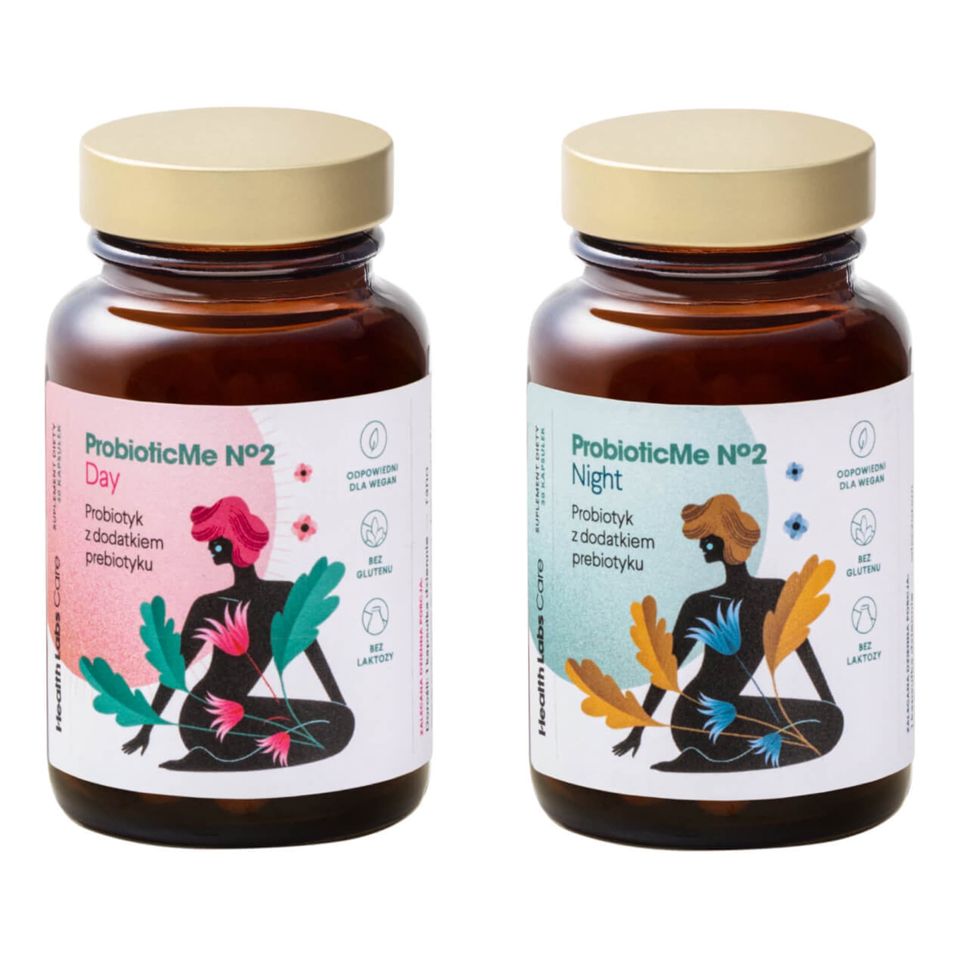 

HEALTHLABS SET ProbioticMe No.2 Day suplement diety 60 kapsułek + ProbioticMe No.2 Night suplement diety 60 kapsułek