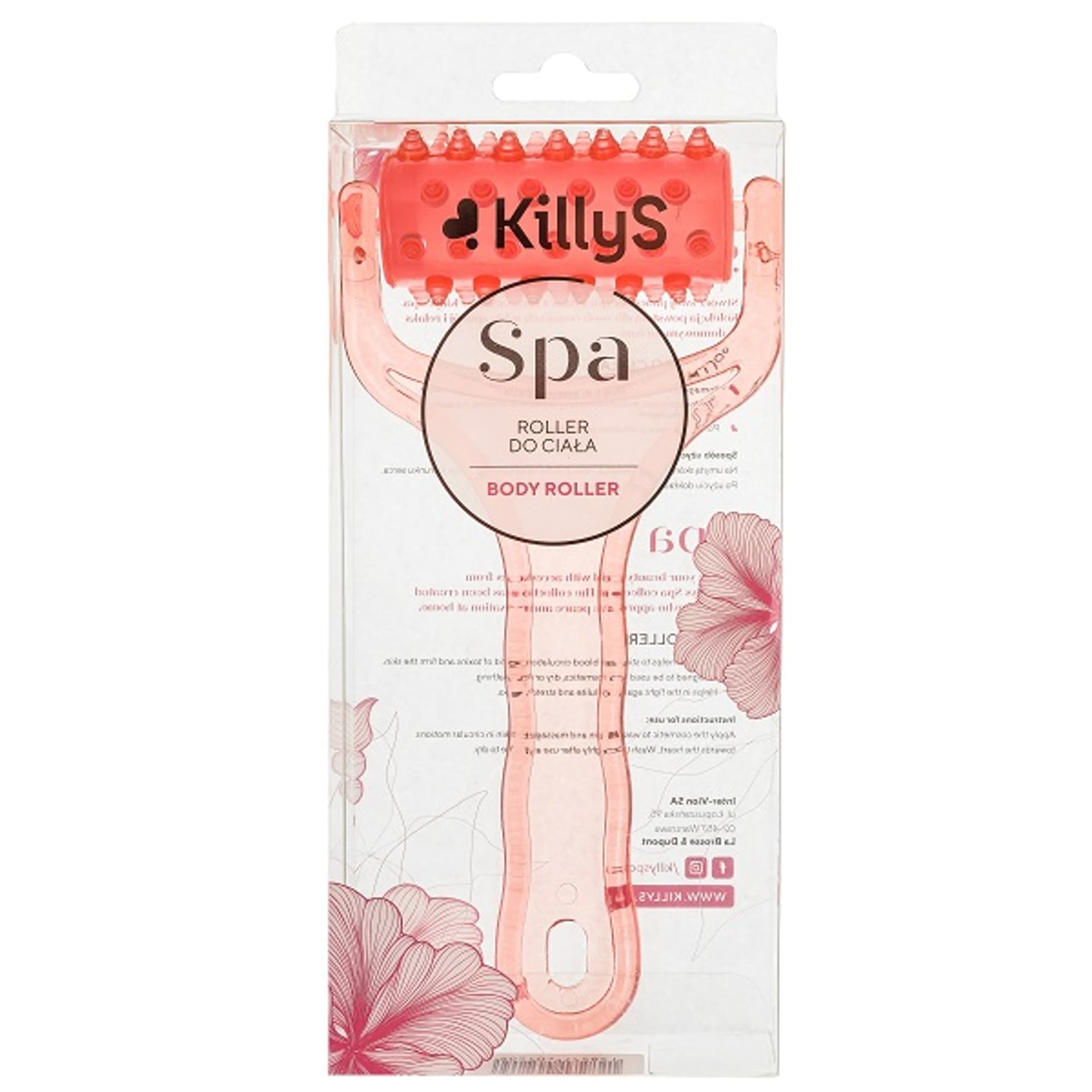 

KILLYS Spa Body Roller pobudzający krążenie roller do ciała Róż