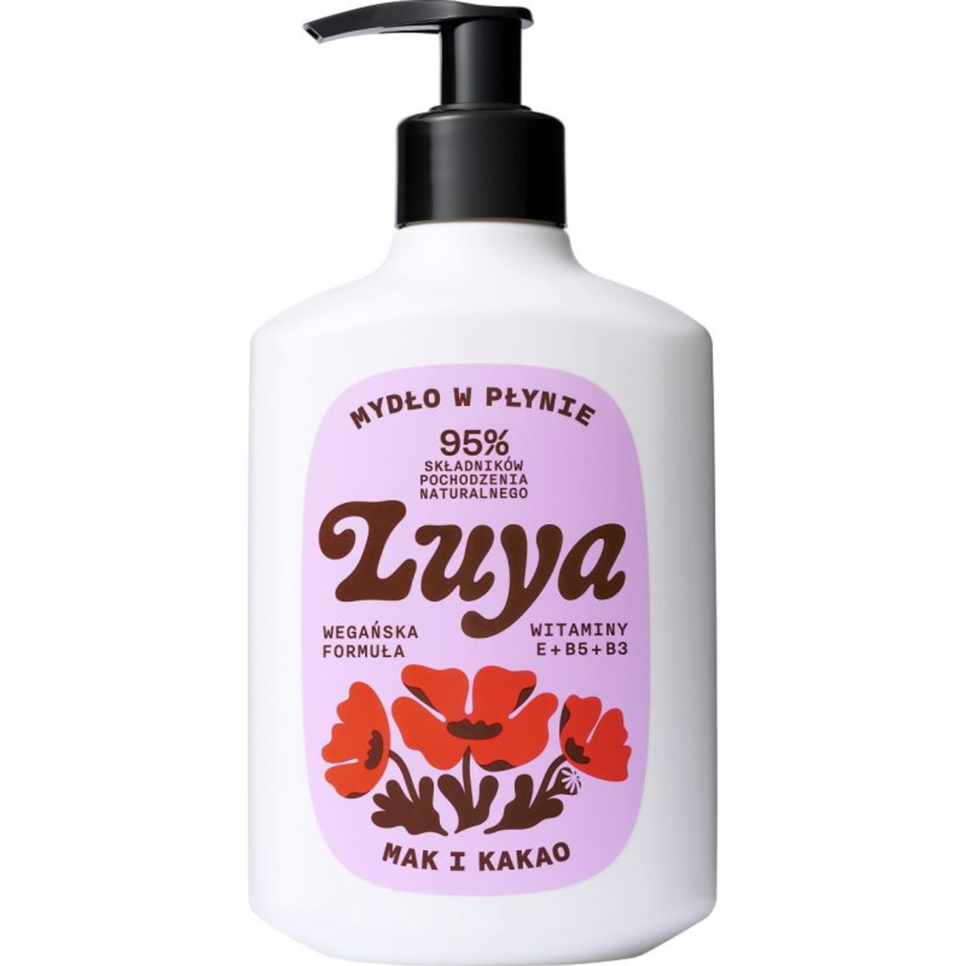 

LUYA Mydło do rąk w płynie Mak i Kakao 400ml