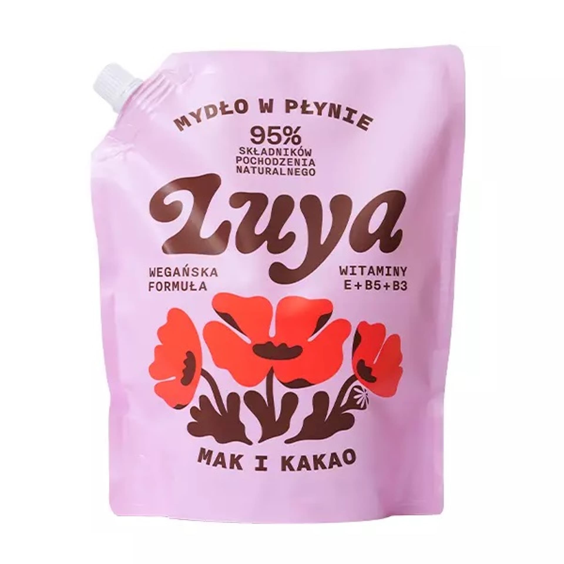

LUYA Mydło do rąk w płynie Mak i Kakao refill 800ml