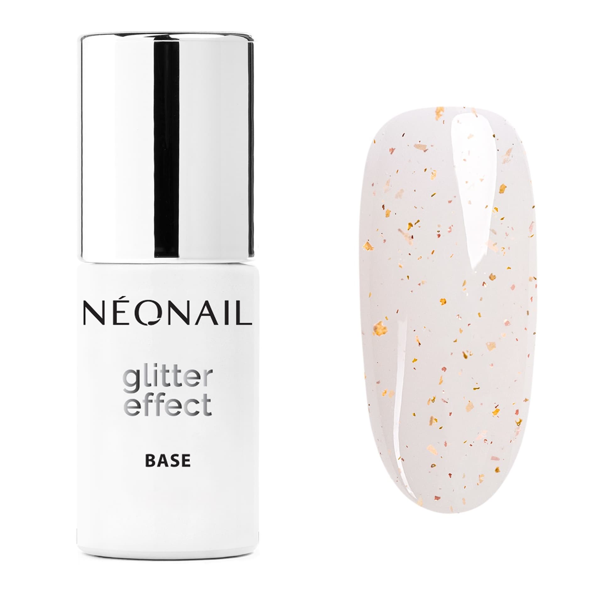 

NEONAIL Glitter Effect Base baza hybrydowa Nude Sparkle 7,2ml