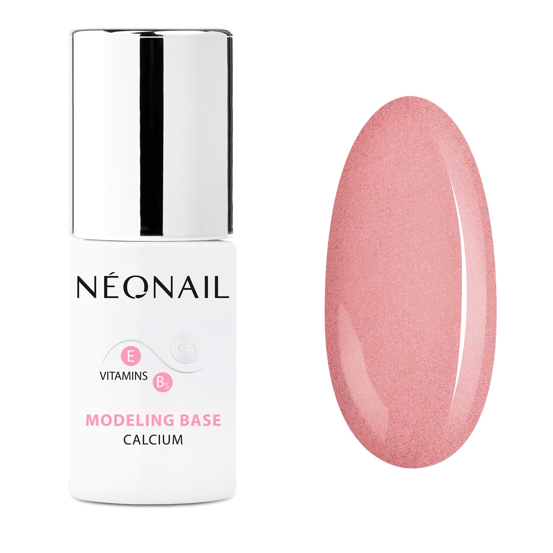 

NEONAIL Modeling Base Calcium baza hybrydowa Pink Quartz 7,2ml