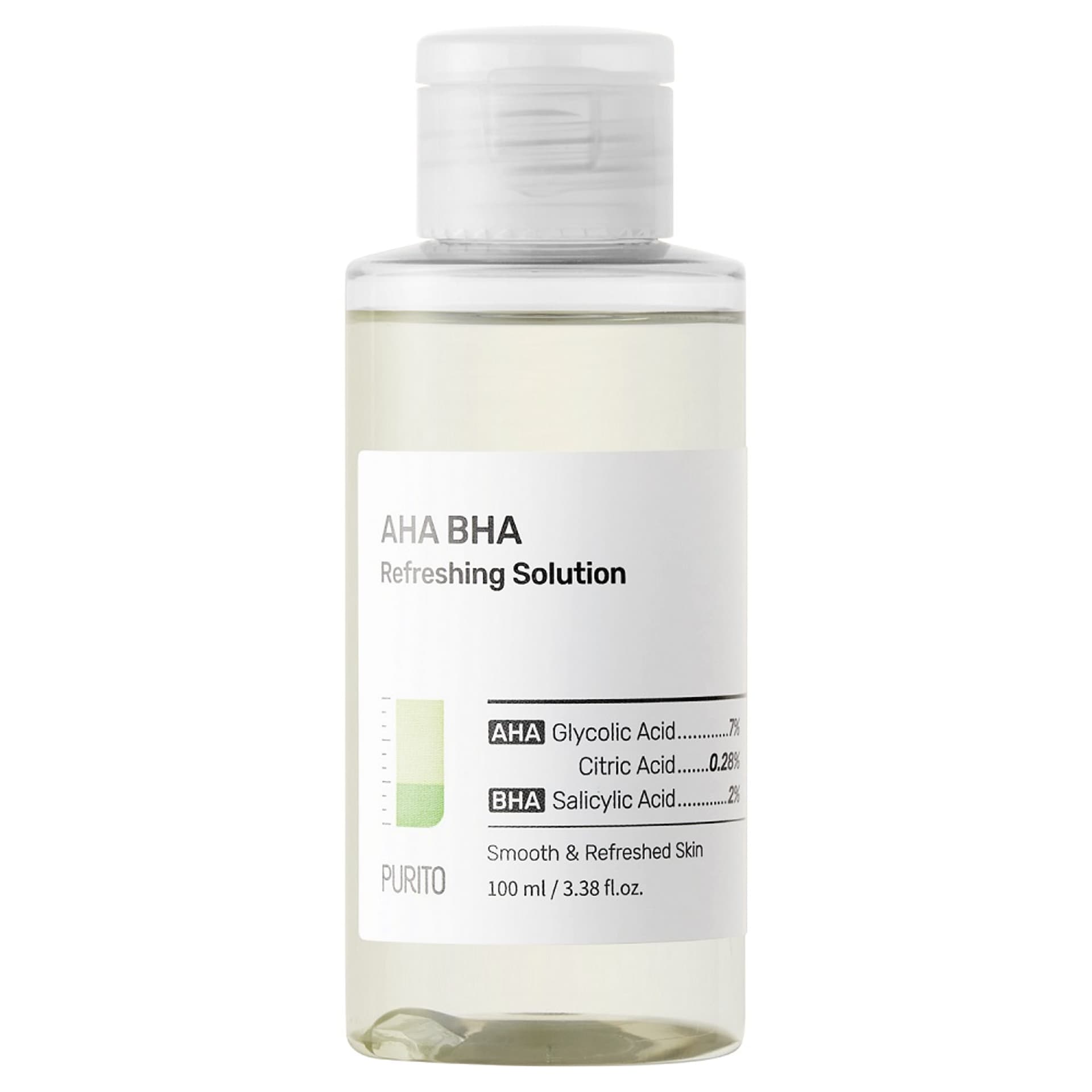 

PURITO AHA BHA Refreshing Solution złuszczająco-odświeżający płyn z AHA BHA 100ml