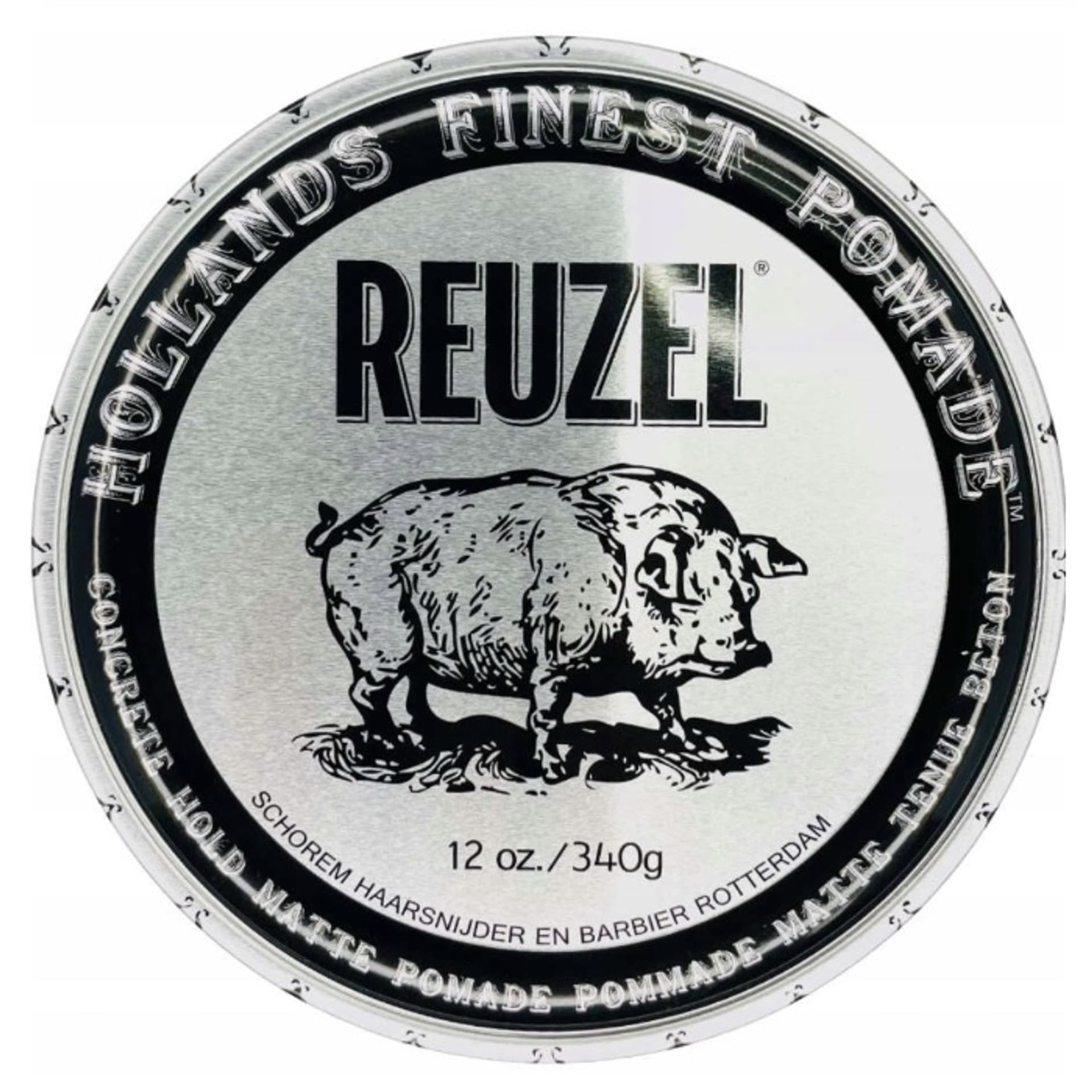 

REUZEL Hollands Finest Pomade Concrete Hold Matte Pomade matująca glinka do włosów na bazie wody 340g