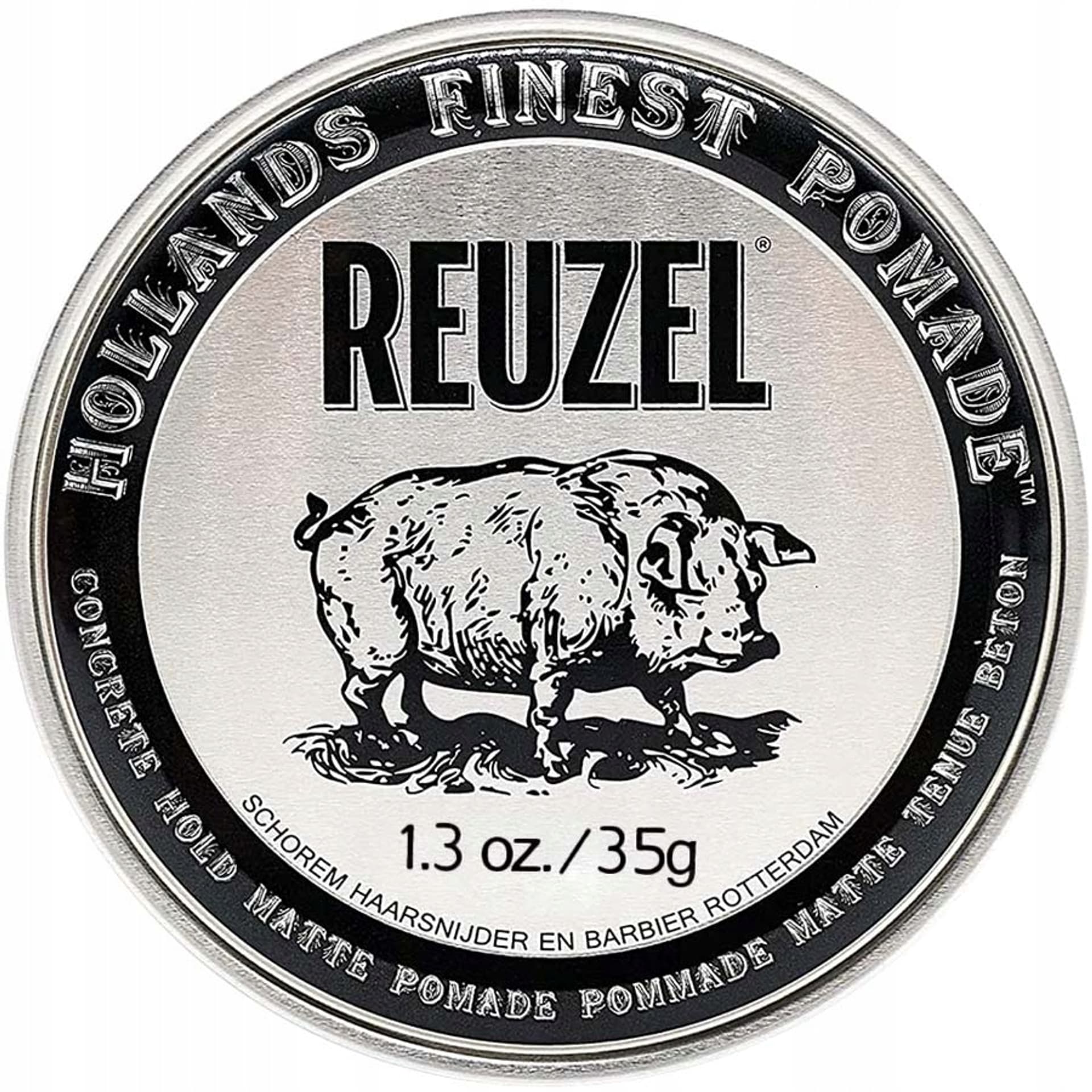 

REUZEL Hollands Finest Pomade Concrete Hold Matte Pomade matująca glinka do włosów na bazie wody 35g