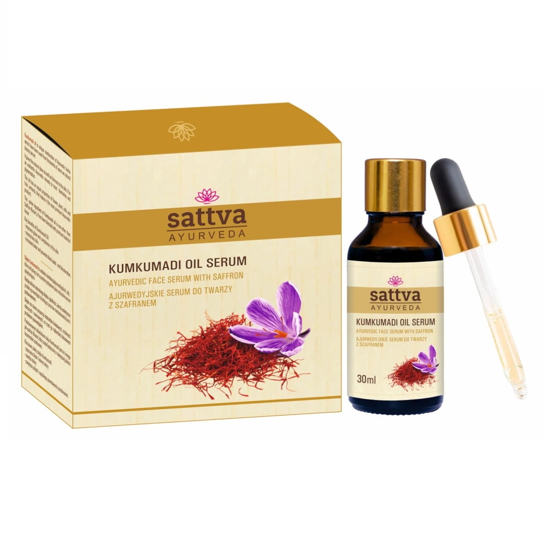

SATTVA Oil Face olejek do twarzy Kumkumadi 30ml