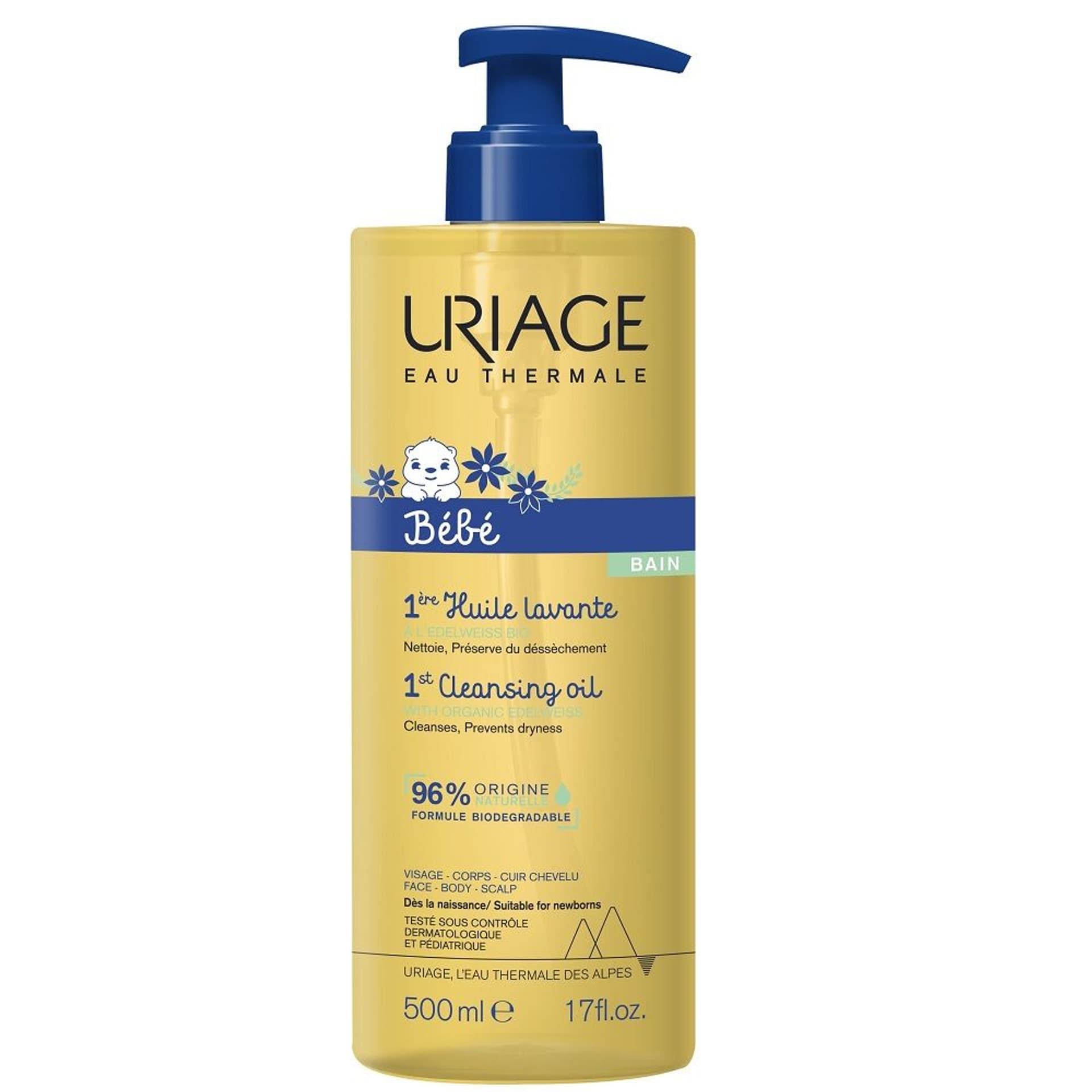 

URIAGE Bebe 1st Cleansing Oil olejek oczyszczający dla dzieci 500ml