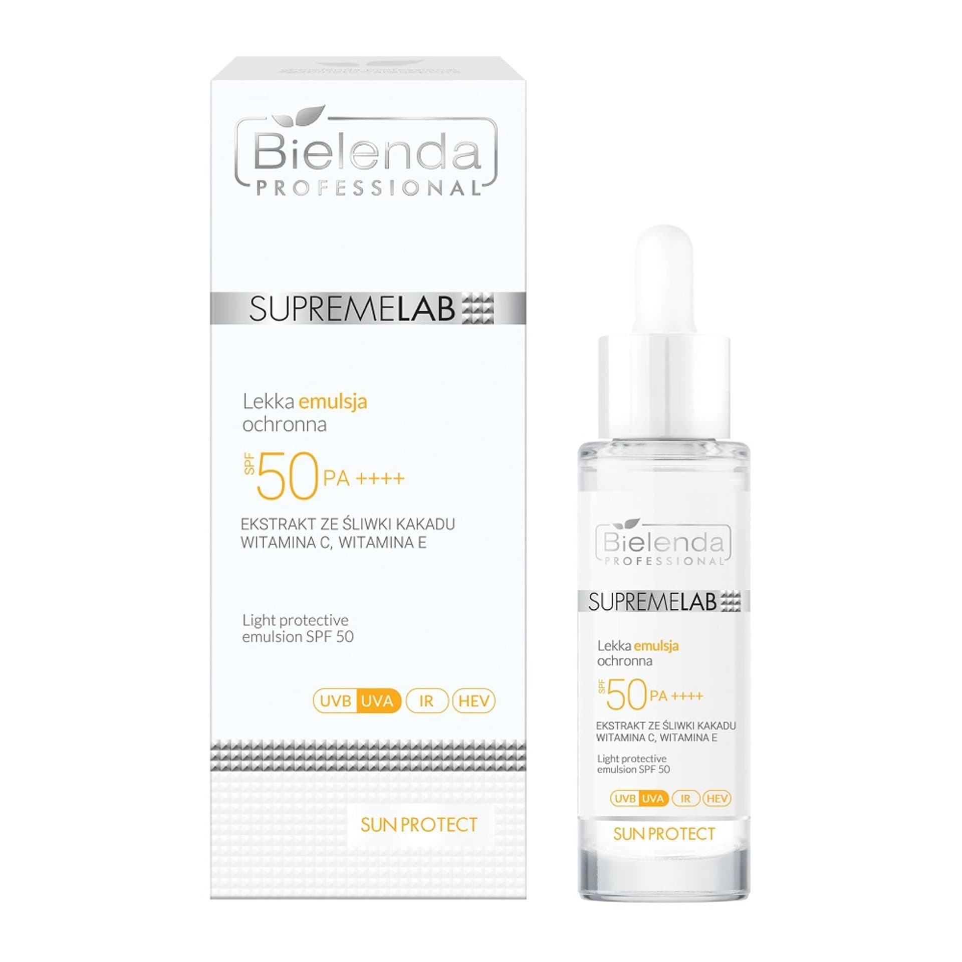 

BIELENDA PROFESSIONAL SupremeLab Sun Protect lekka emulsja ochronna SPF50 30ml