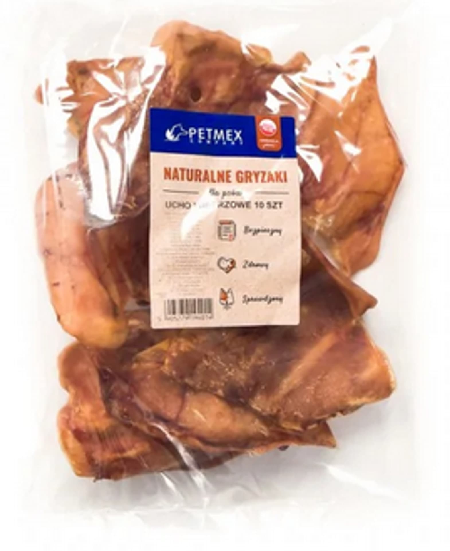 

Gryzak dla psów PETMEX Ucho wieprzowe 40g 10szt