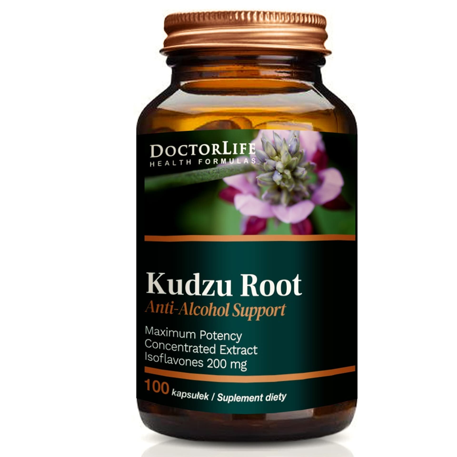 

DOCTOR LIFE Kudzu Root 500mg suplement diety 100 tabletek