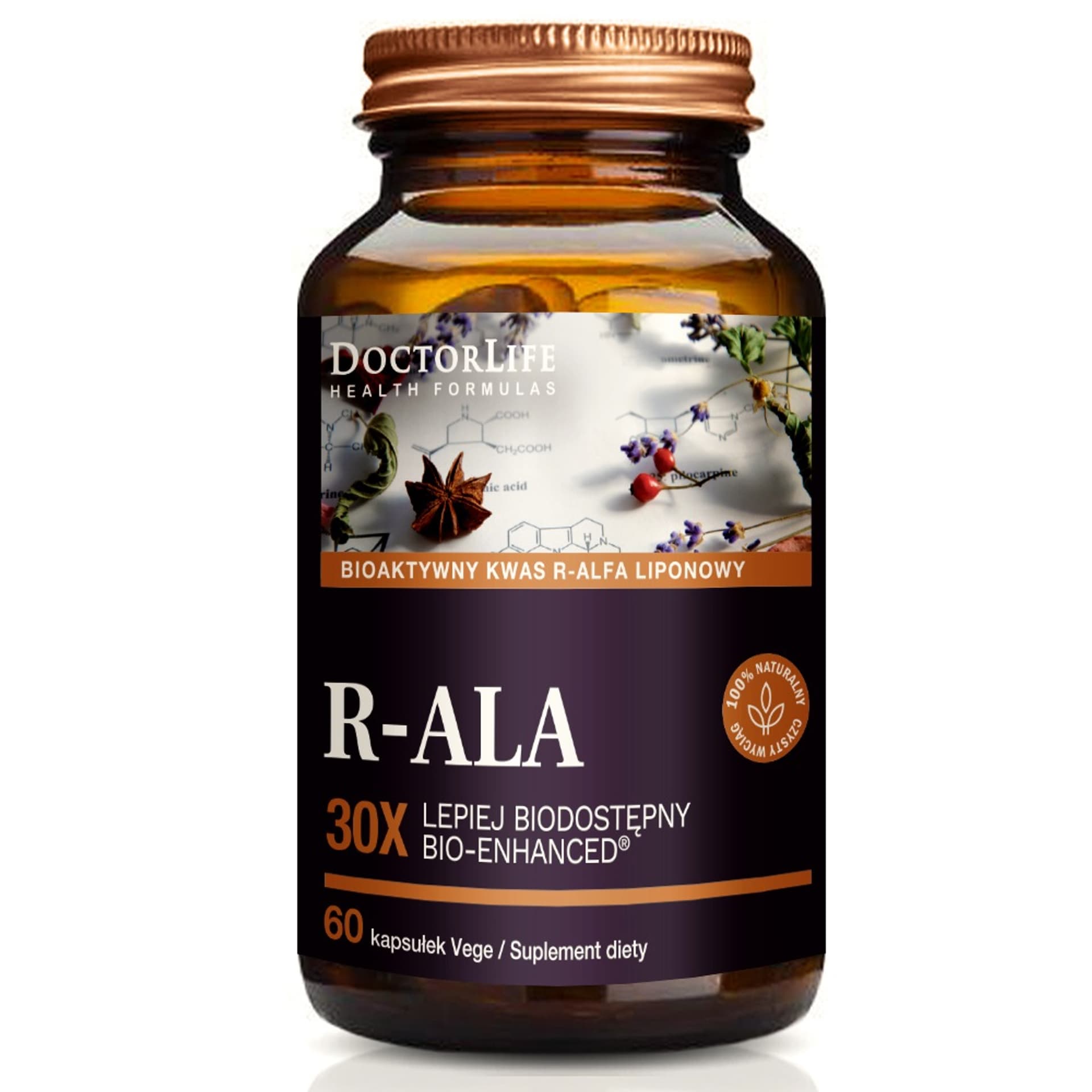 

DOCTOR LIFE R-ALA suplement diety 60 kapsułek