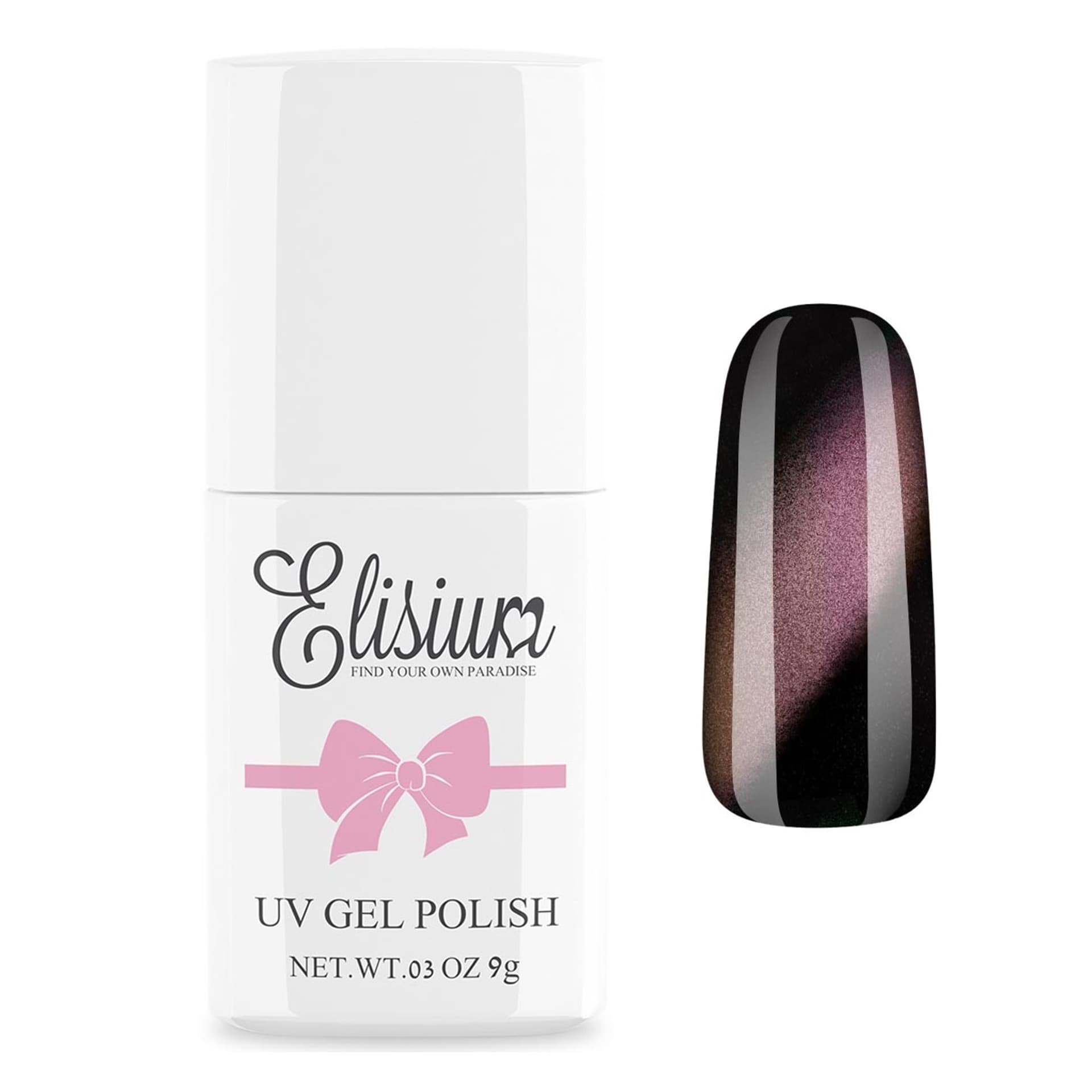 

ELISIUM UV Gel Polish lakier hybrydowy do paznokci 170 Milky Way Galaxy 9g