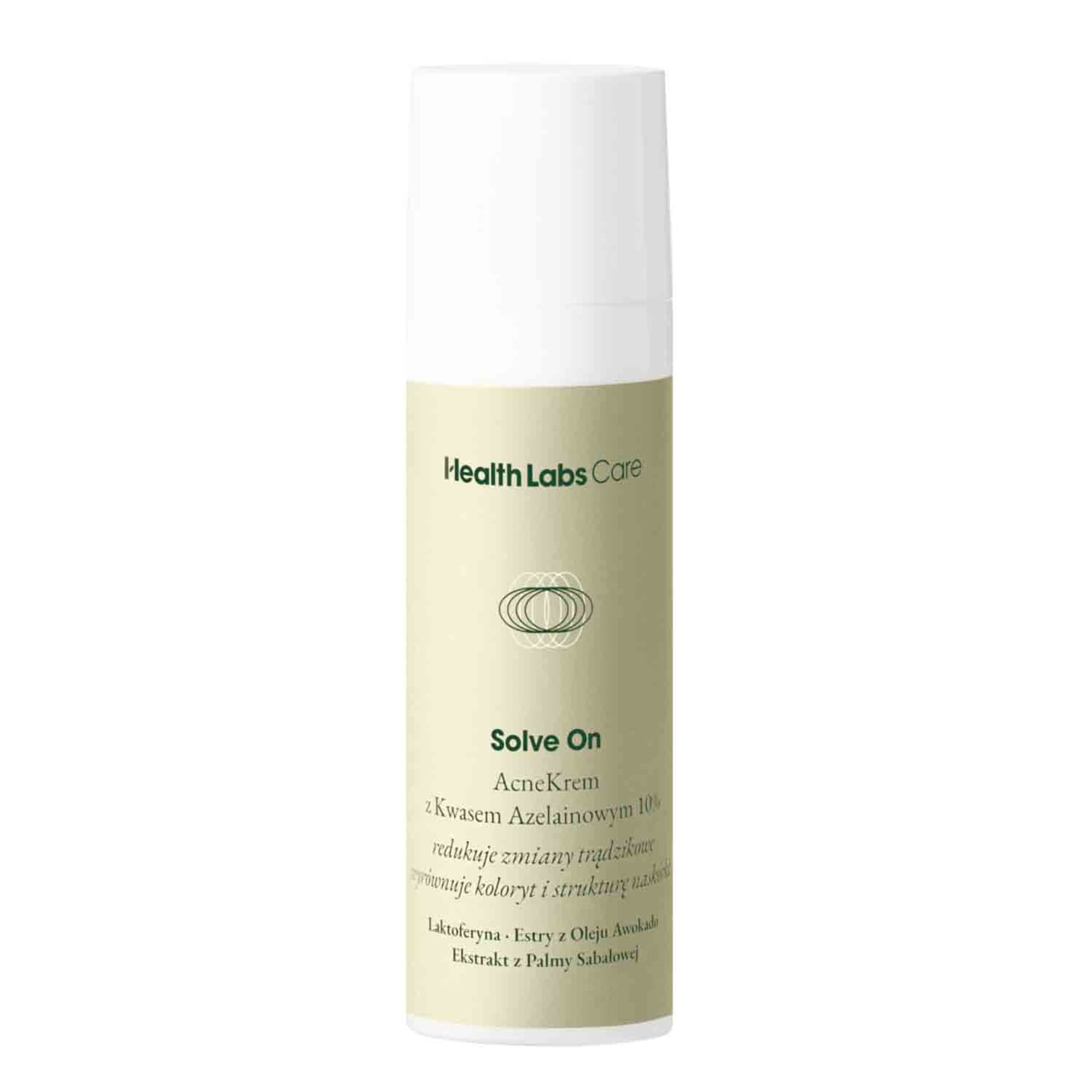 

HEALTHLABS Solve On AcneKrem krem z kwasem azelainowym 10% 30ml