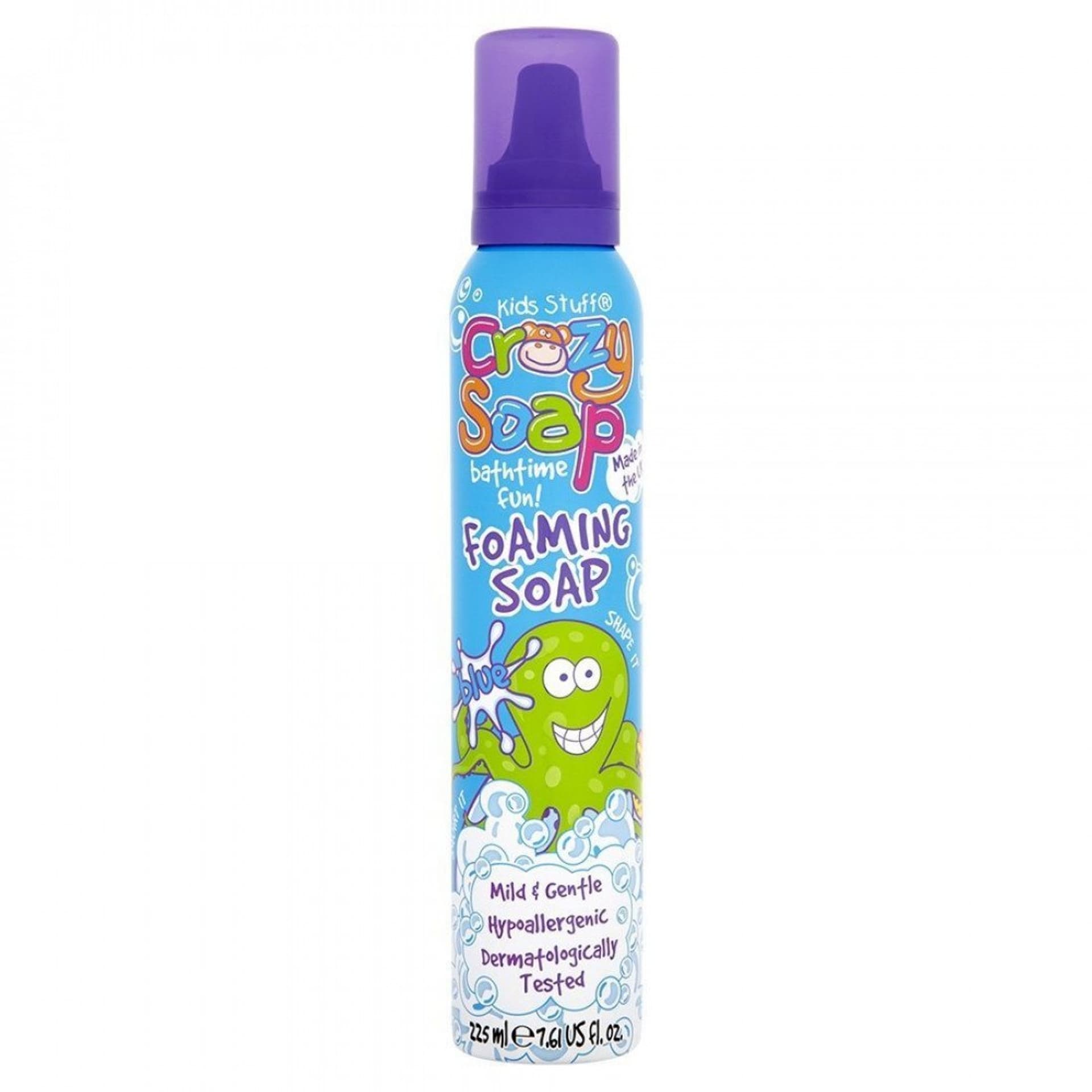 

KIDS STUFF Crazy Soap pianka oczyszczająca do kąpieli i zabawy Blue 225ml