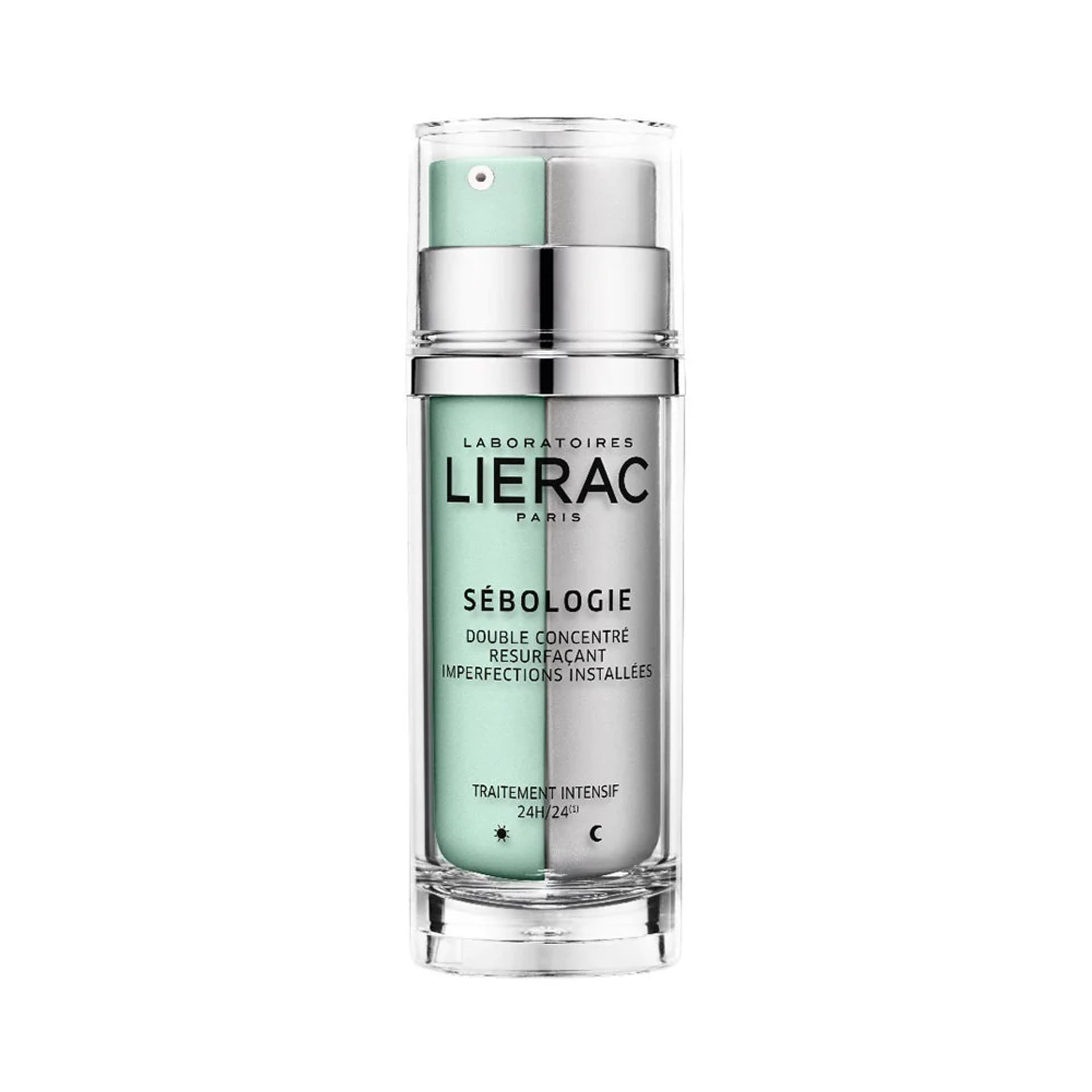 

LIERAC Sebologie Double Conc koncentrat dwuetapowy do twarzy na noc i na dzień 30ml