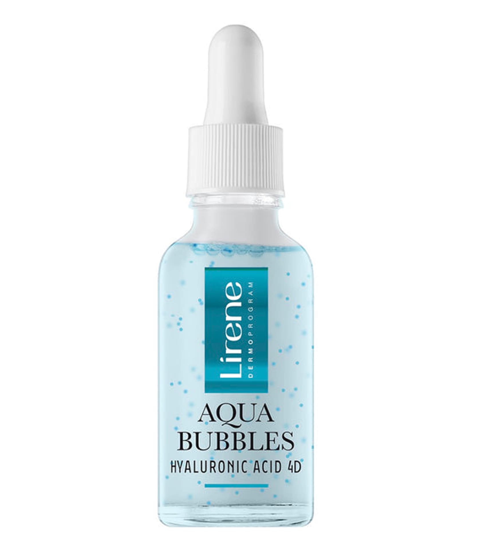 

LIRENE Aqua Bubbles Hyaluronic Acid 4D głęboko nawilżające hydroserum do każdego rodzaju skóry 30ml