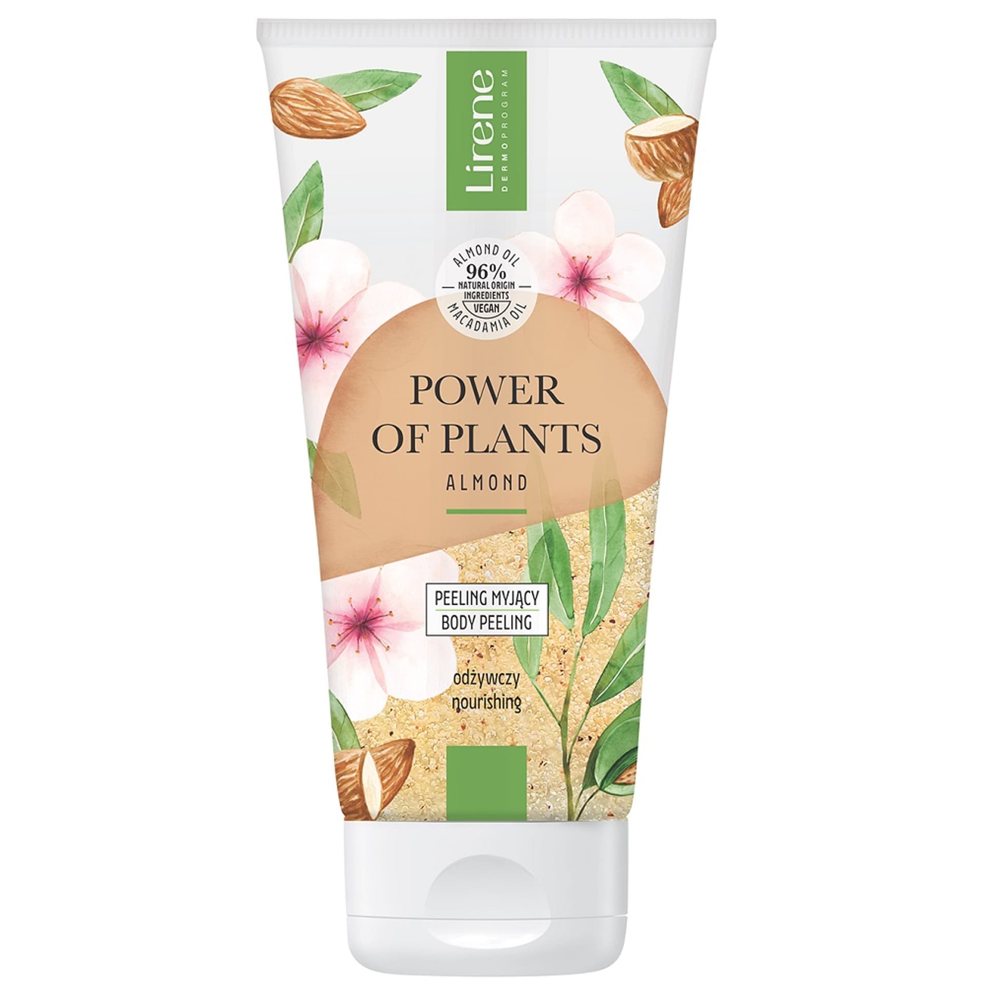 

LIRENE Power of Plants odżywczy peeling myjący Migdał 175ml