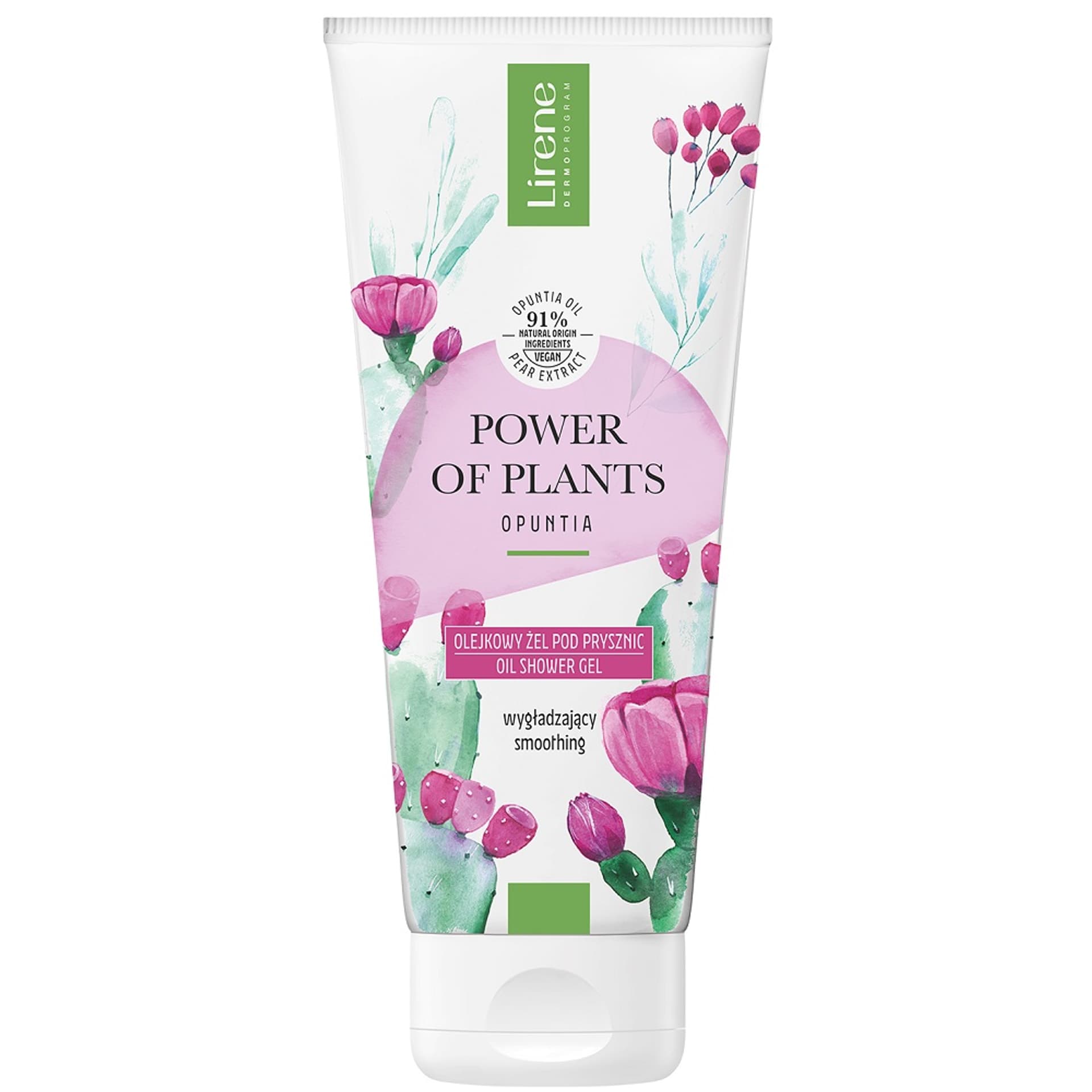 

LIRENE Power of Plants wygładzający olejkowy żel pod prysznic Opuncja 200ml