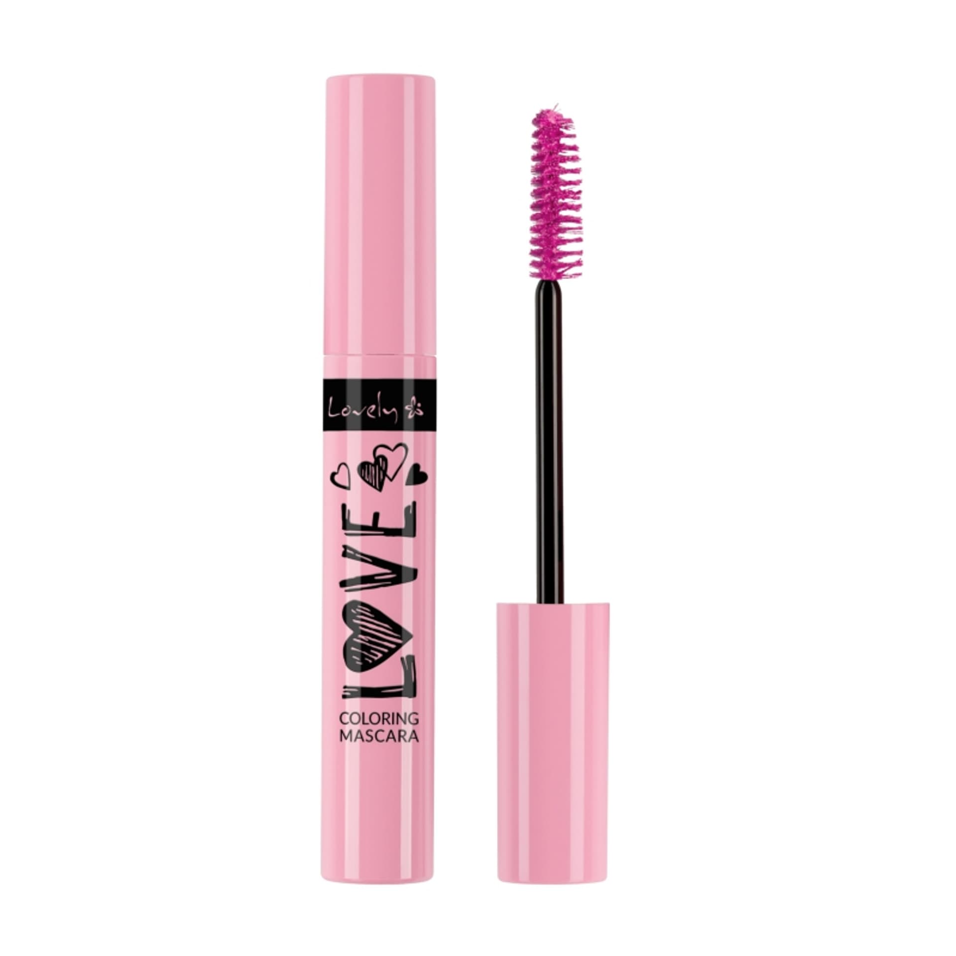 

LOVELY Coloring Mascara tusz do rzęs Róż 8g