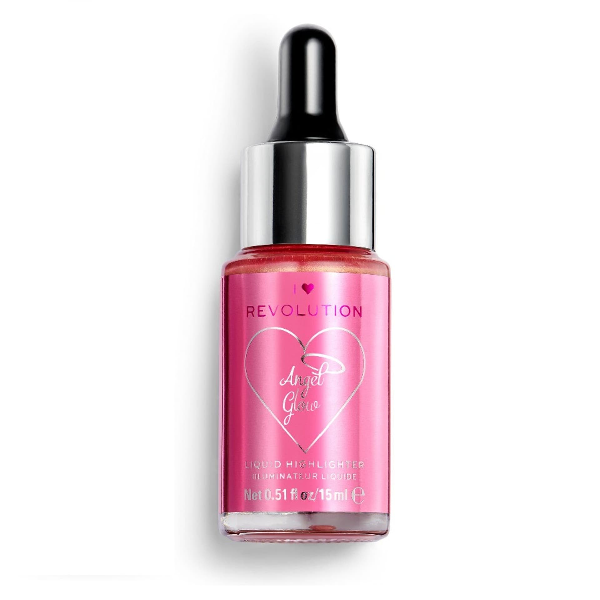 

MAKEUP REVOLUTION I Heart Revolution Fantasy Liquid Highlighter rozświetlacz w płynie Angel's Glow 15ml